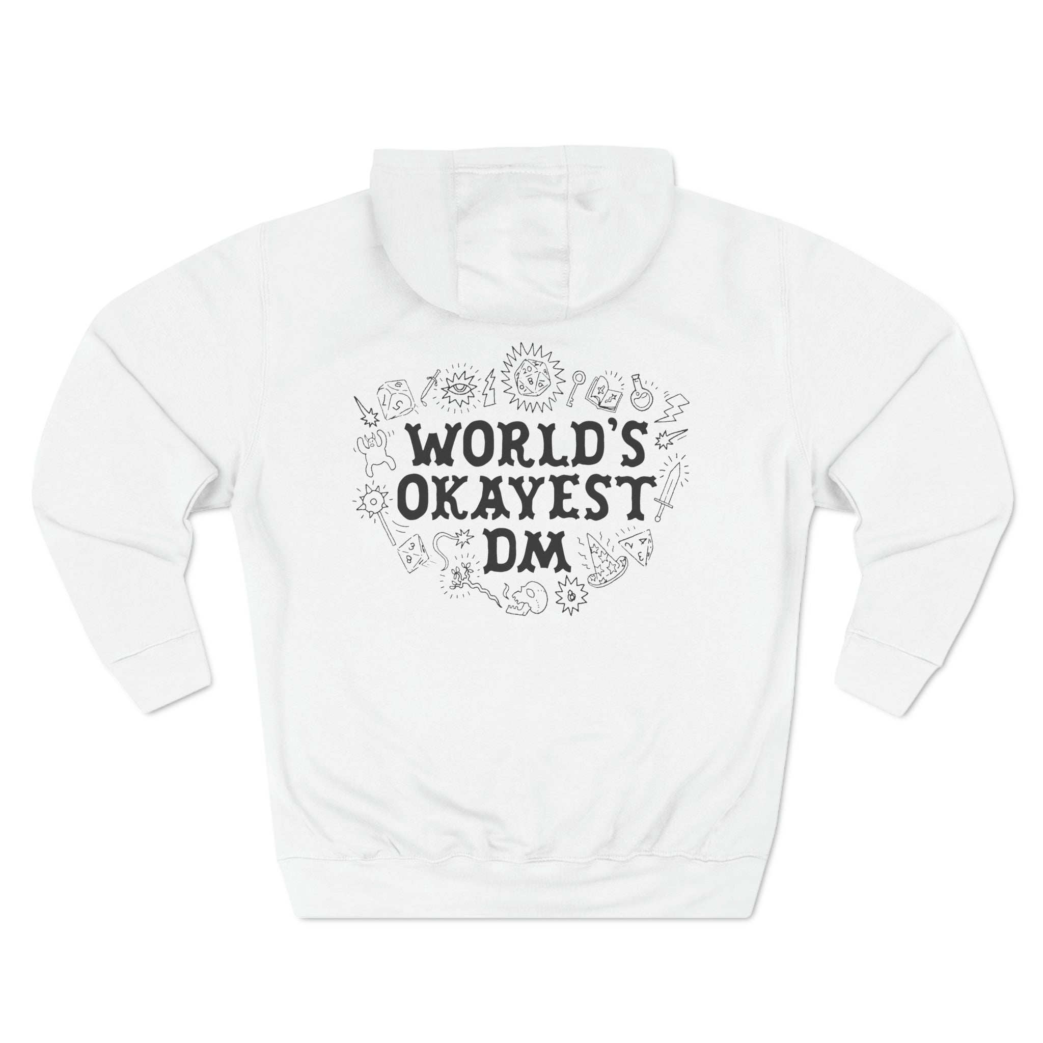 World's Okayest DM | Premium Pullover Hoodie