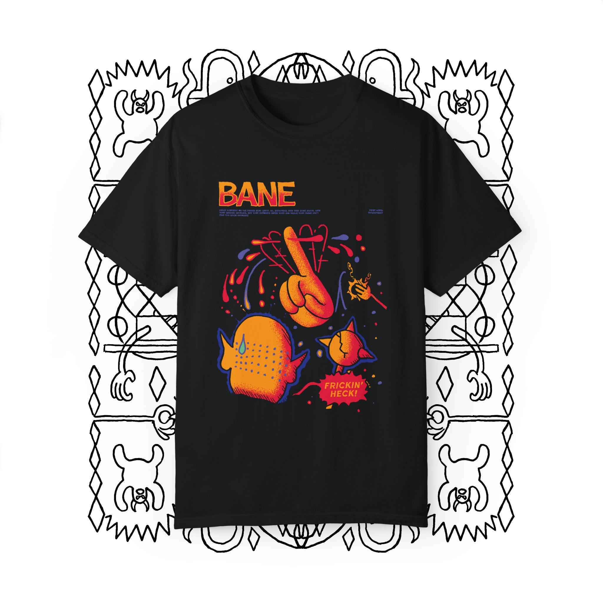 Bane | Comfort Colors T-Shirt - T-Shirt - Ace of Gnomes - 23220179998194183965