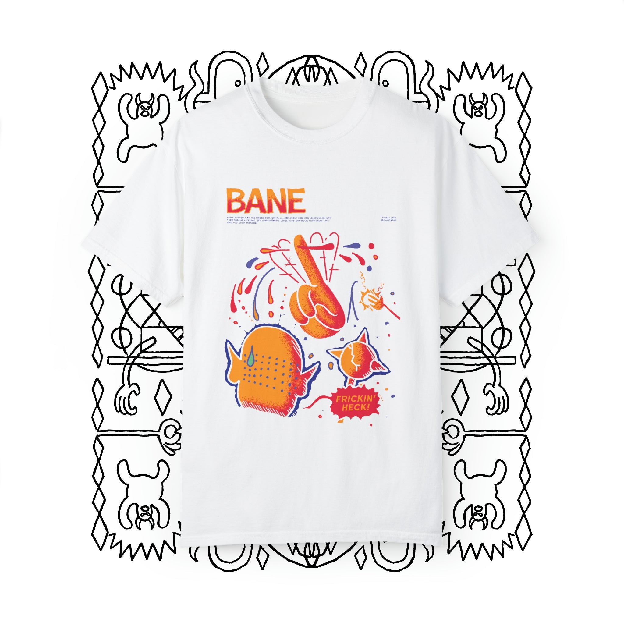 Bane | Comfort Colors T-Shirt - T-Shirt - Ace of Gnomes - 32774210664370099502