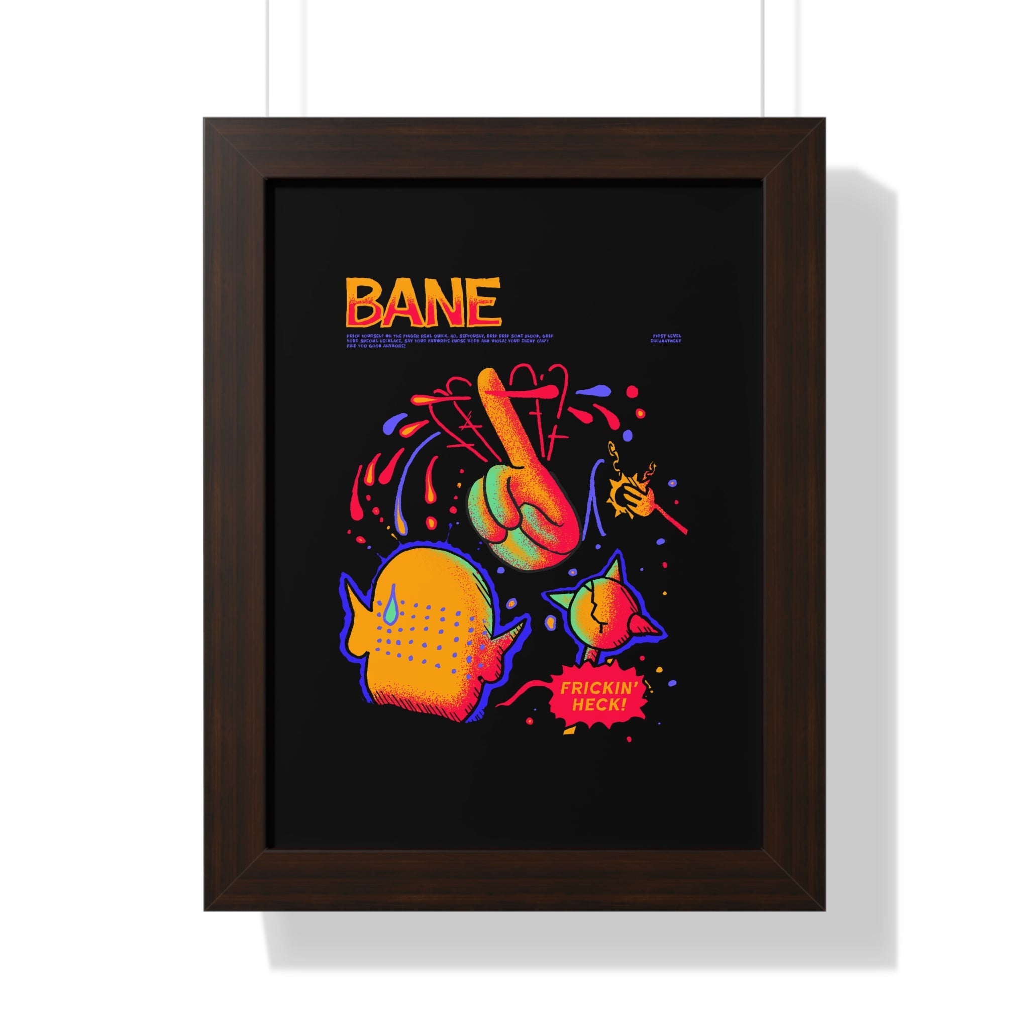 Bane | Framed Poster - Framed Poster - Ace of Gnomes - 17515028576809697347