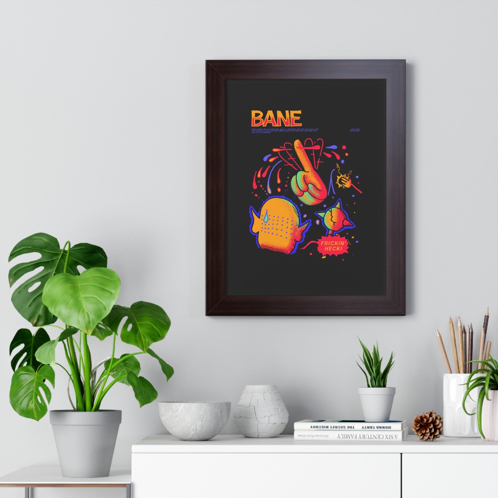 Bane | Framed Poster - Framed Poster - Ace of Gnomes - 17515028576809697347