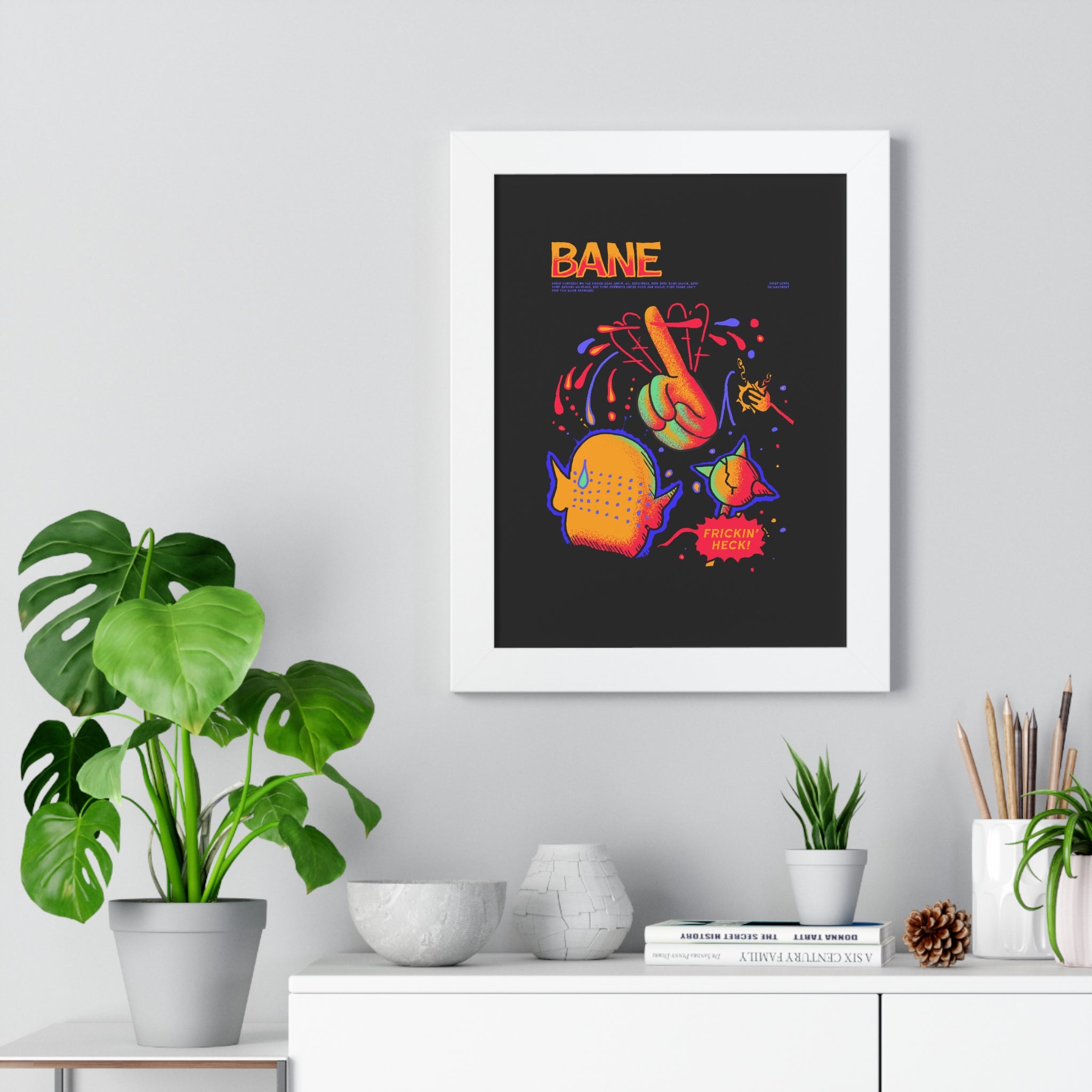 Bane | Framed Poster - Framed Poster - Ace of Gnomes - 22900390864644177023