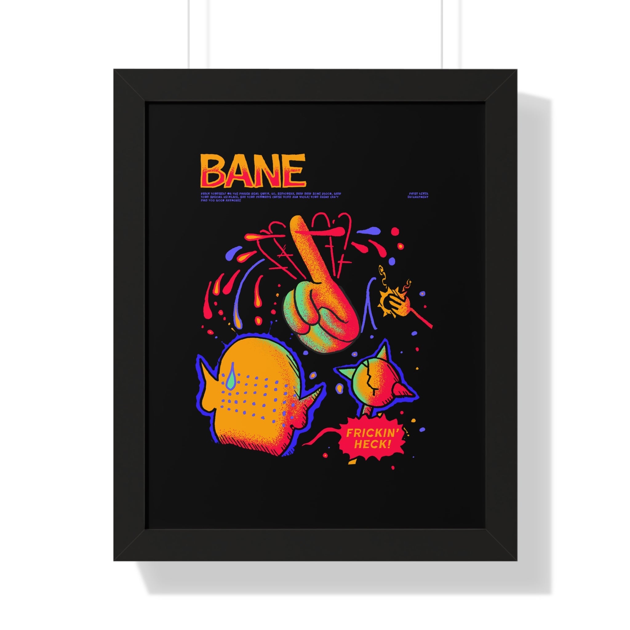 Bane | Framed Poster - Framed Poster - Ace of Gnomes - 24161050011669758796