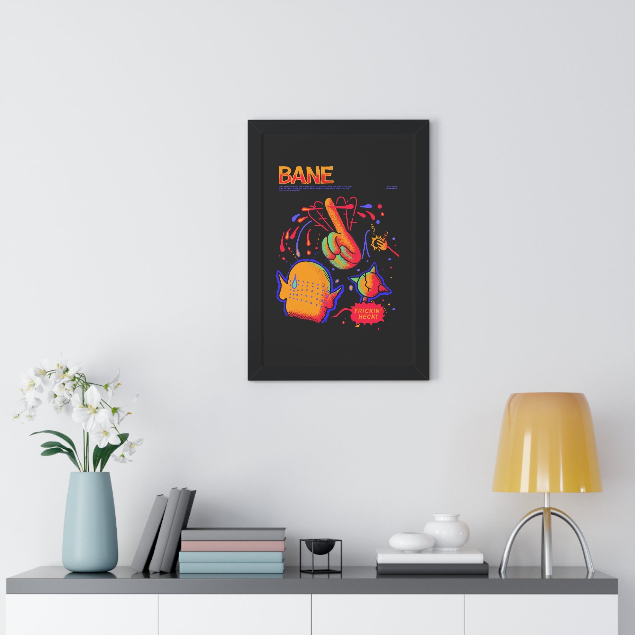 Bane | Framed Poster - Framed Poster - Ace of Gnomes - 40857879453055560114