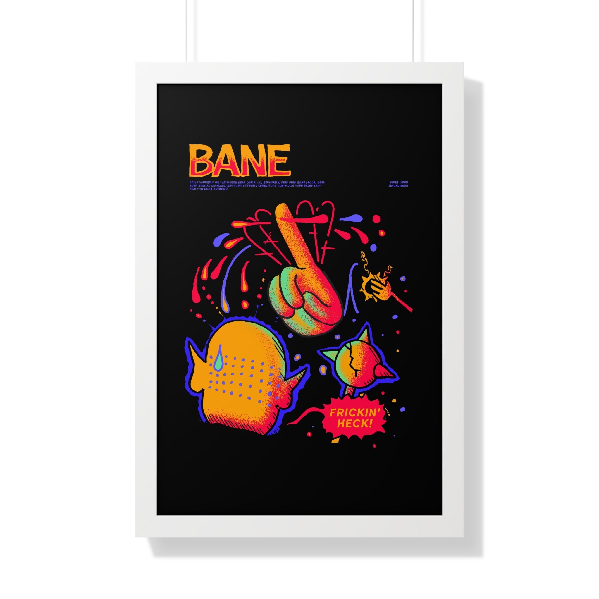 Bane | Framed Poster - Framed Poster - Ace of Gnomes - 30451819830916882631