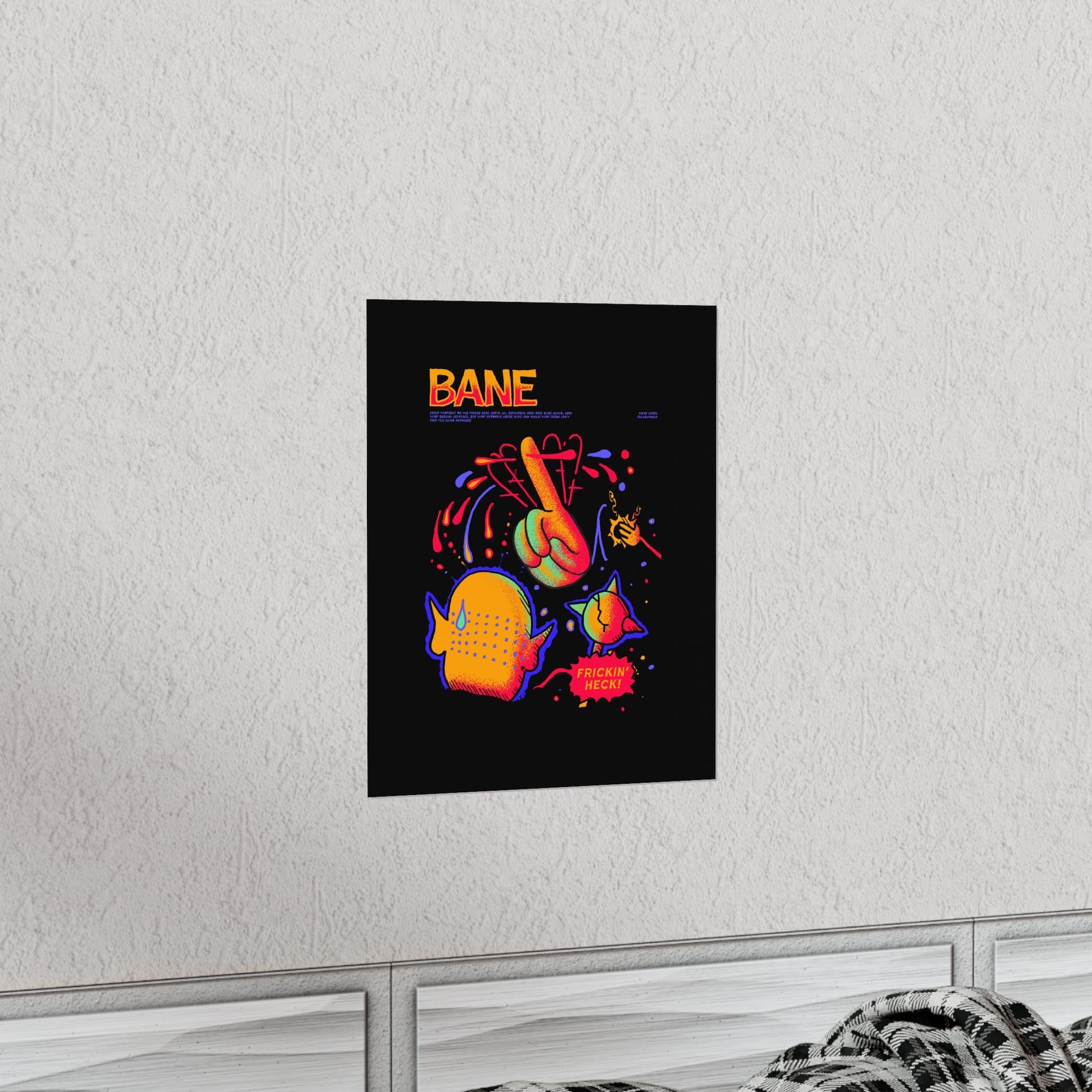Bane | Premium Matte Poster - Poster - Ace of Gnomes - 23375301445453173293