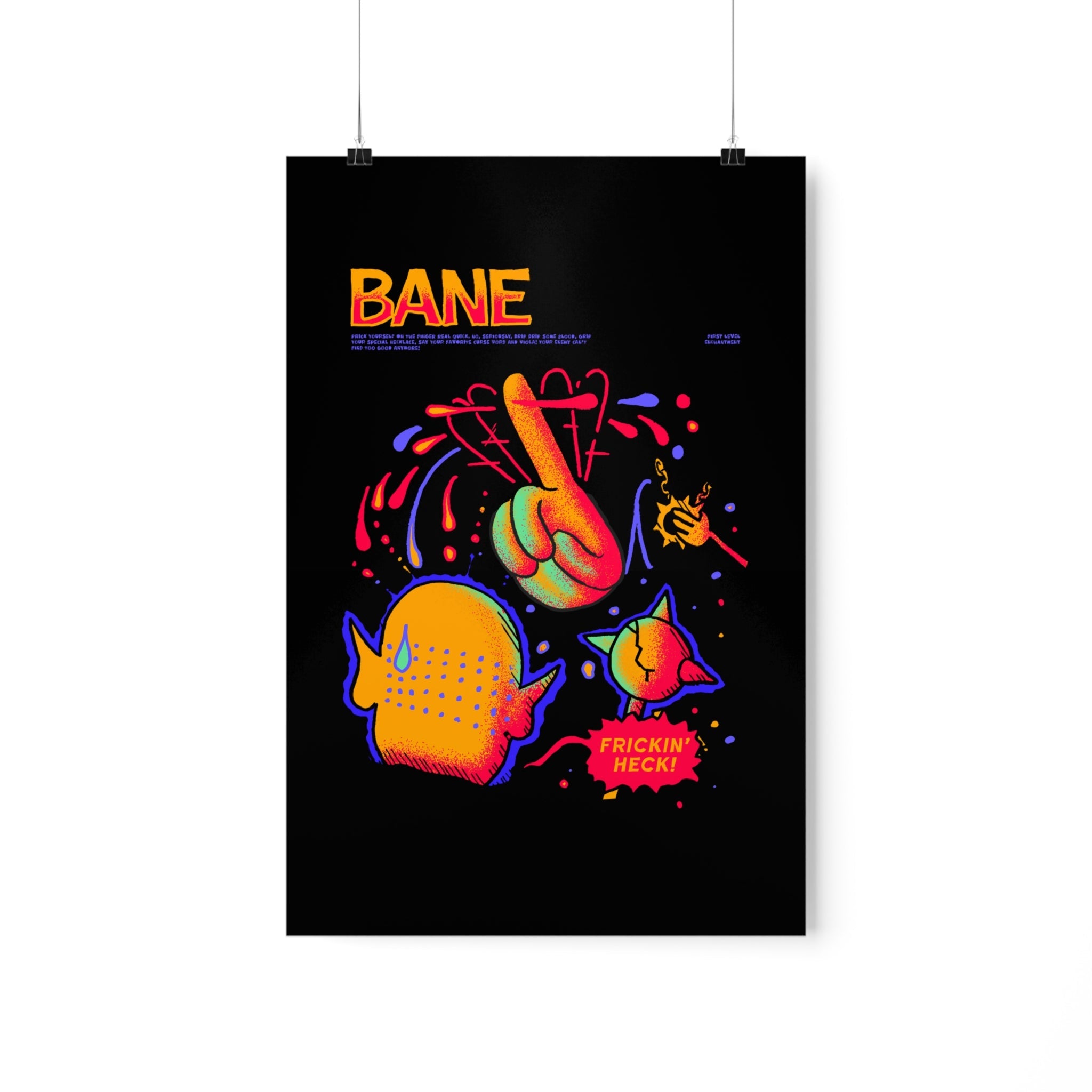 Bane | Premium Matte Poster - Poster - Ace of Gnomes - 19598983893452340795