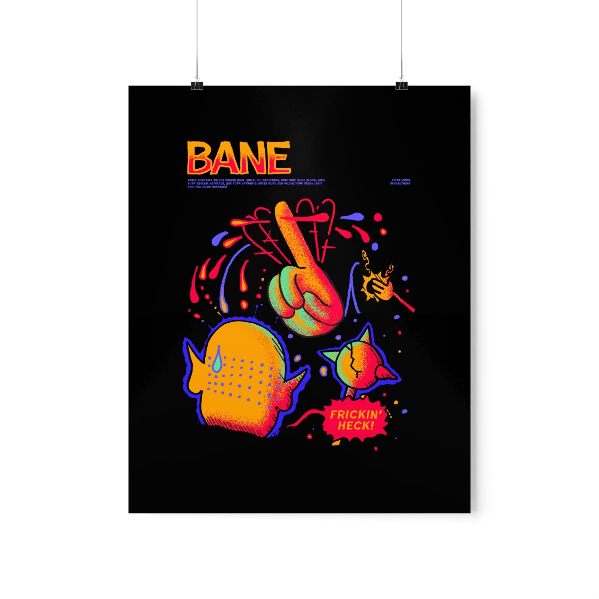 Bane | Premium Matte Poster - Poster - Ace of Gnomes - 21518071126883522564