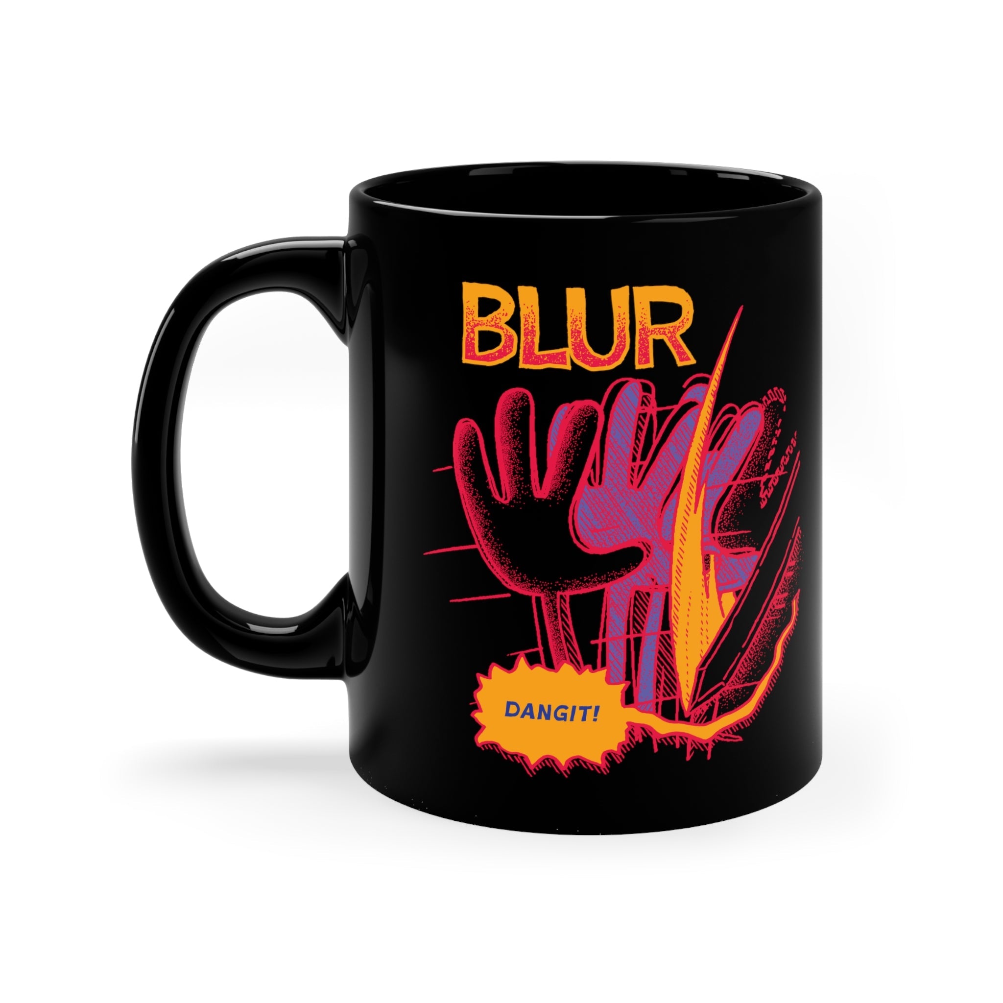 Blur | Black Mug 11oz - Mug - Ace of Gnomes - 47996035480893456439