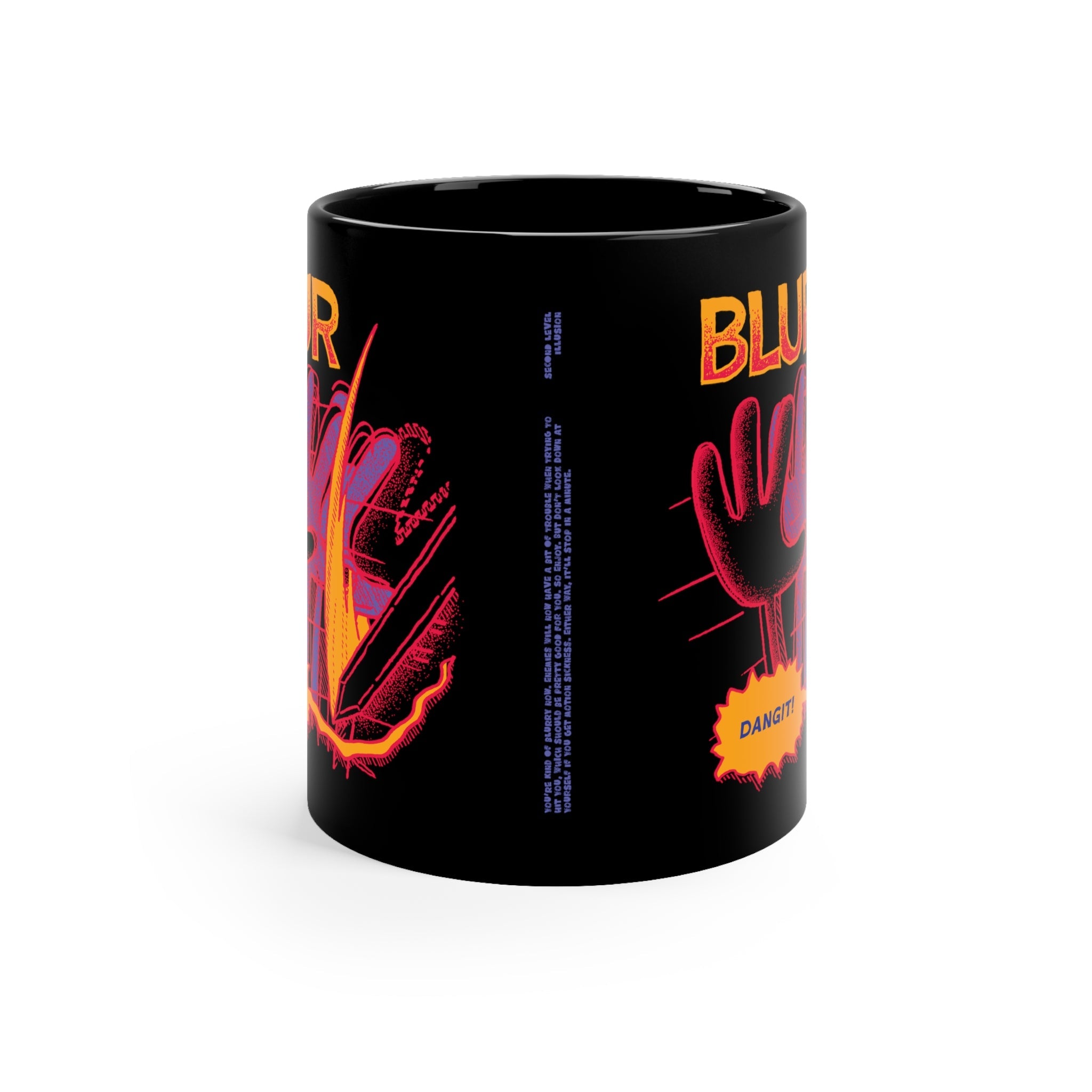 Blur | Black Mug 11oz - Mug - Ace of Gnomes - 47996035480893456439