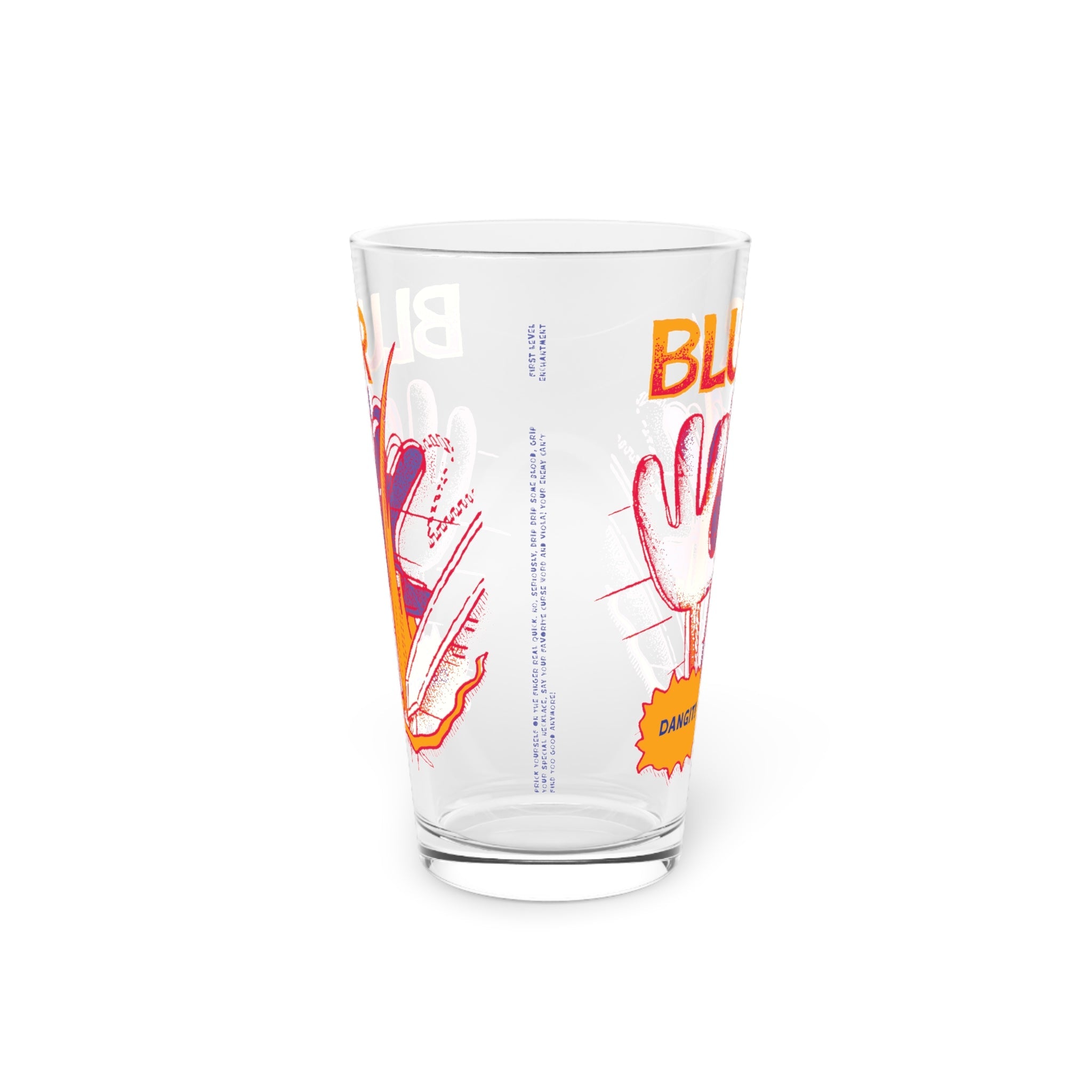 Blur | Pint Glass, 16oz - Drinkware Sets - Ace of Gnomes - 16961182686318479209