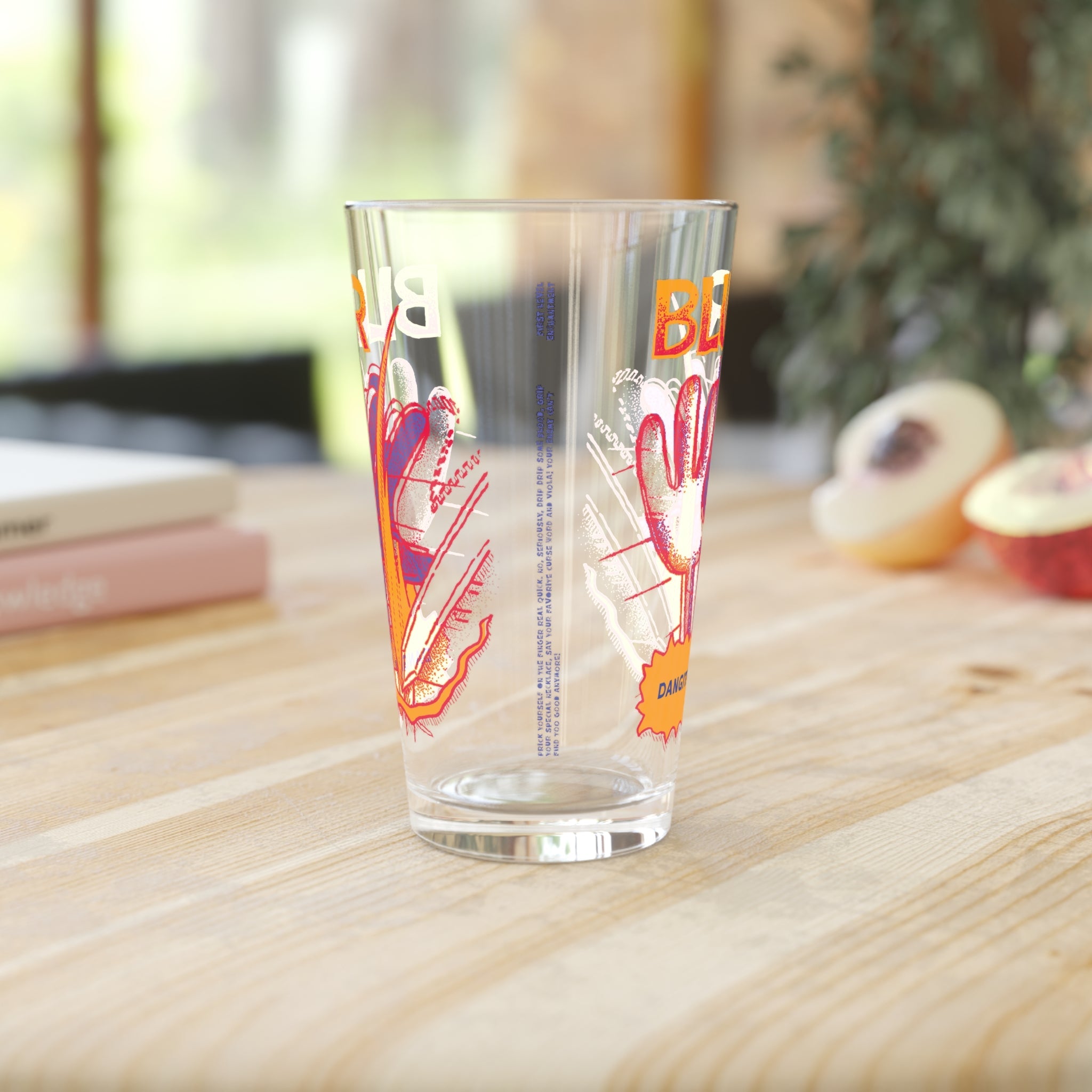 Blur | Pint Glass, 16oz - Drinkware Sets - Ace of Gnomes - 16961182686318479209