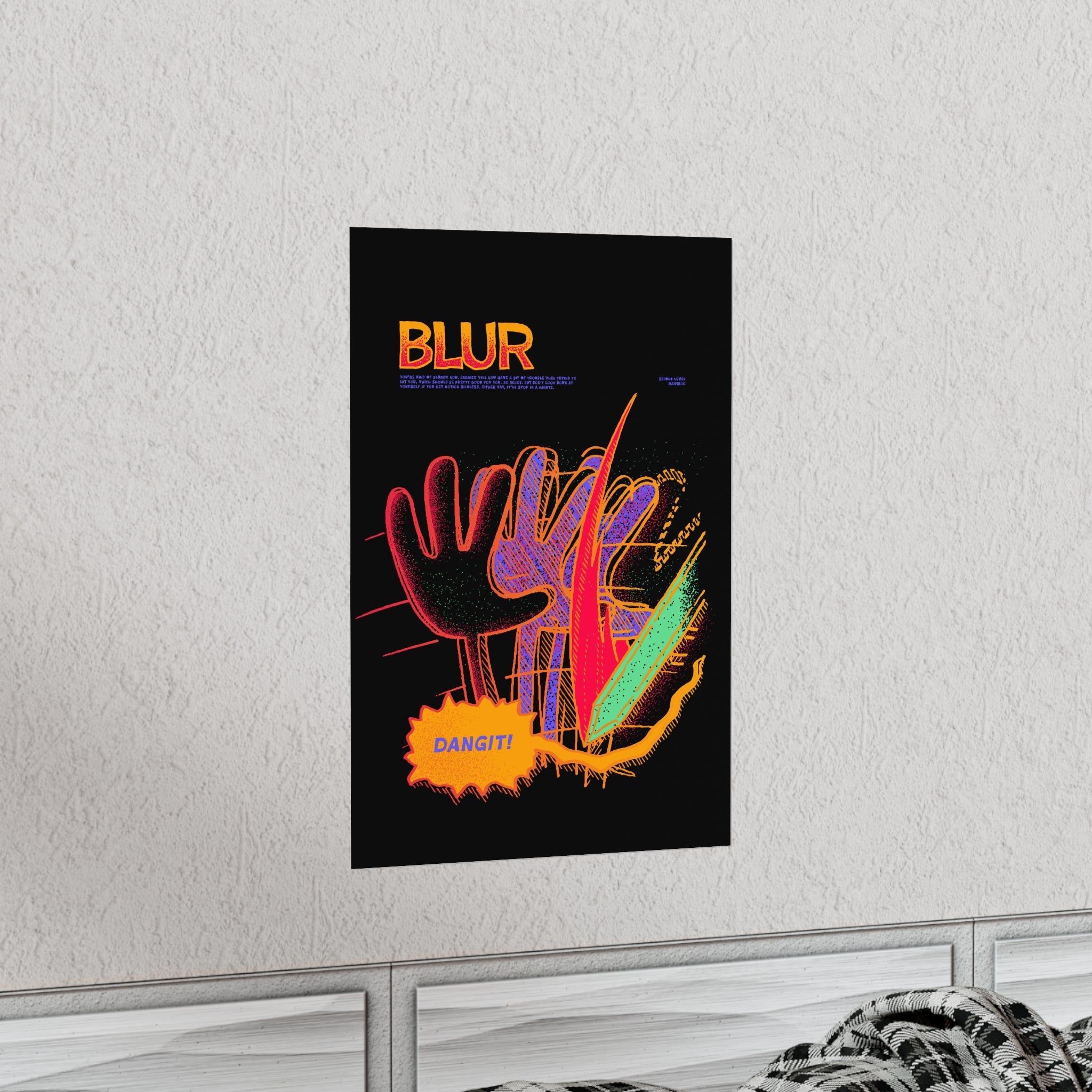 Blur | Premium Matte Poster - Poster - Ace of Gnomes - 93675489820085562147