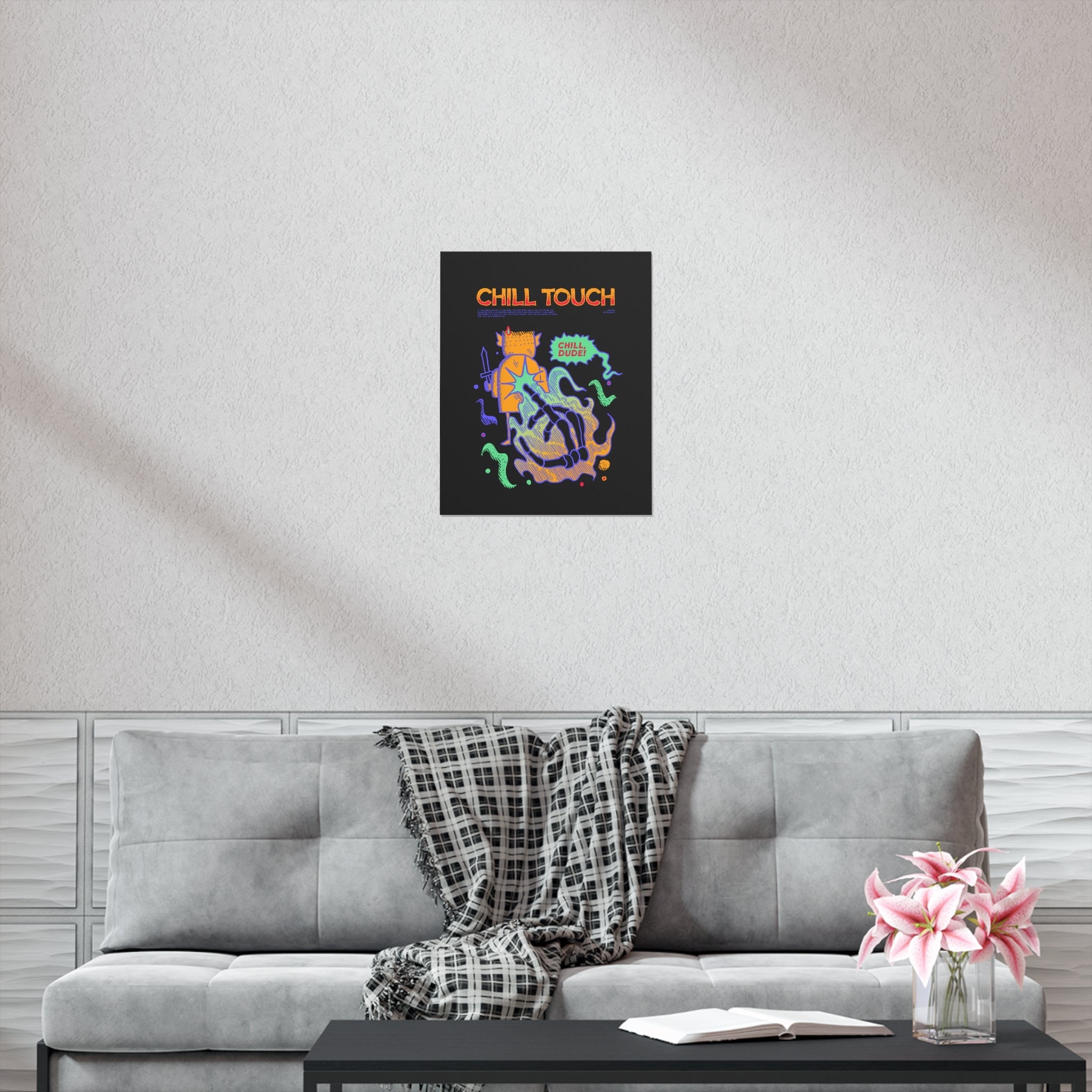 Chill Touch | Premium Matte Poster - Poster - Ace of Gnomes - 17154351659714788722