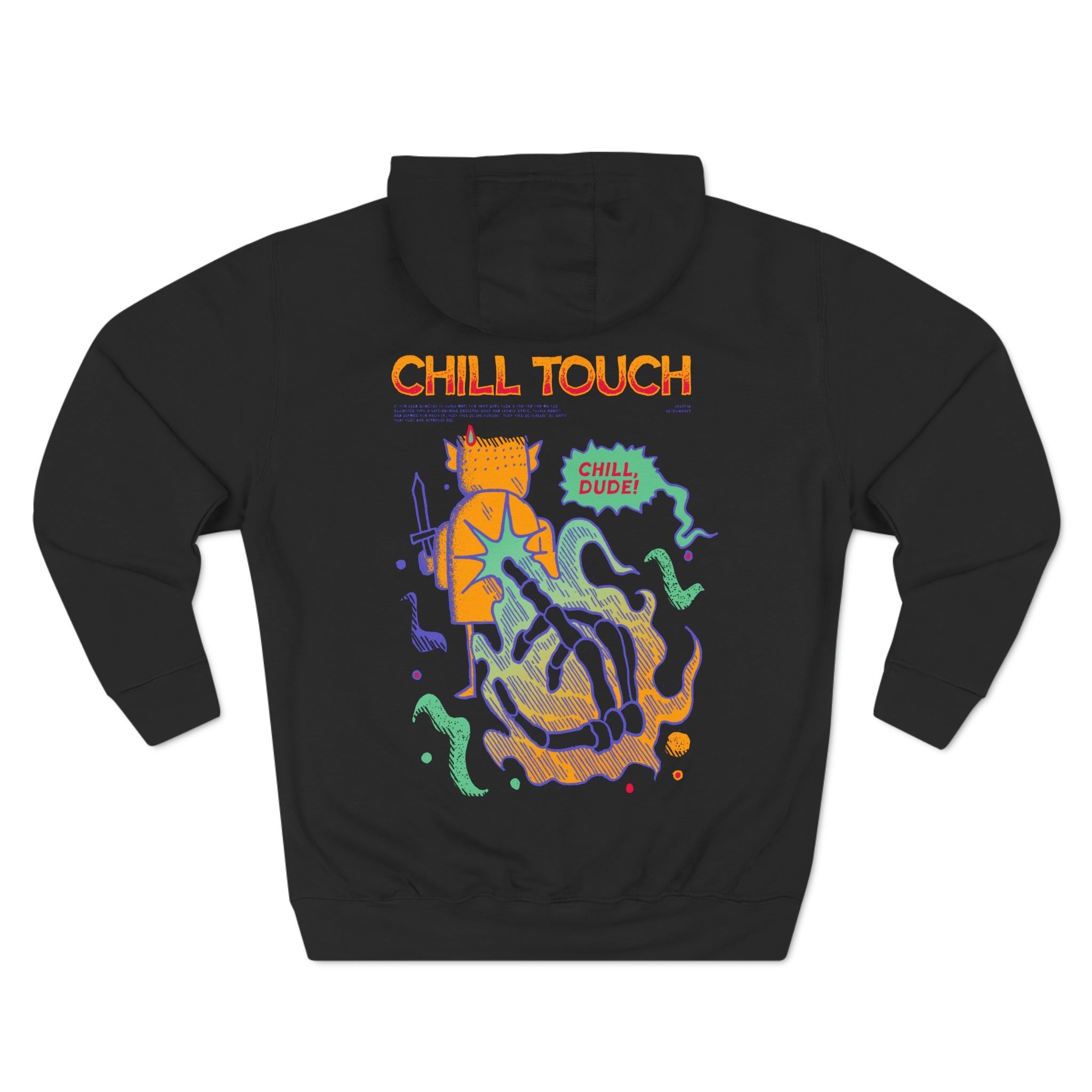 Chill Touch | Premium Pullover Hoodie - Hoodie - Ace of Gnomes - 28650975619891878869