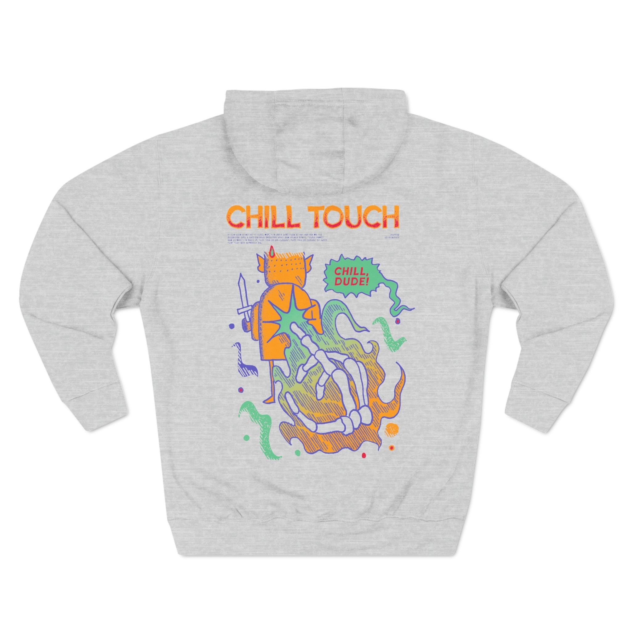 Chill Touch | Premium Pullover Hoodie - Hoodie - Ace of Gnomes - 52096921351752155372