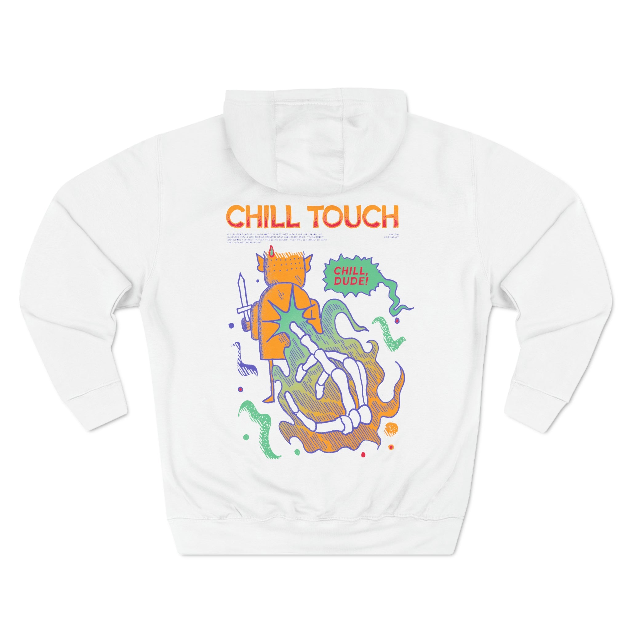 Chill Touch | Premium Pullover Hoodie - Hoodie - Ace of Gnomes - 28276013048741366624