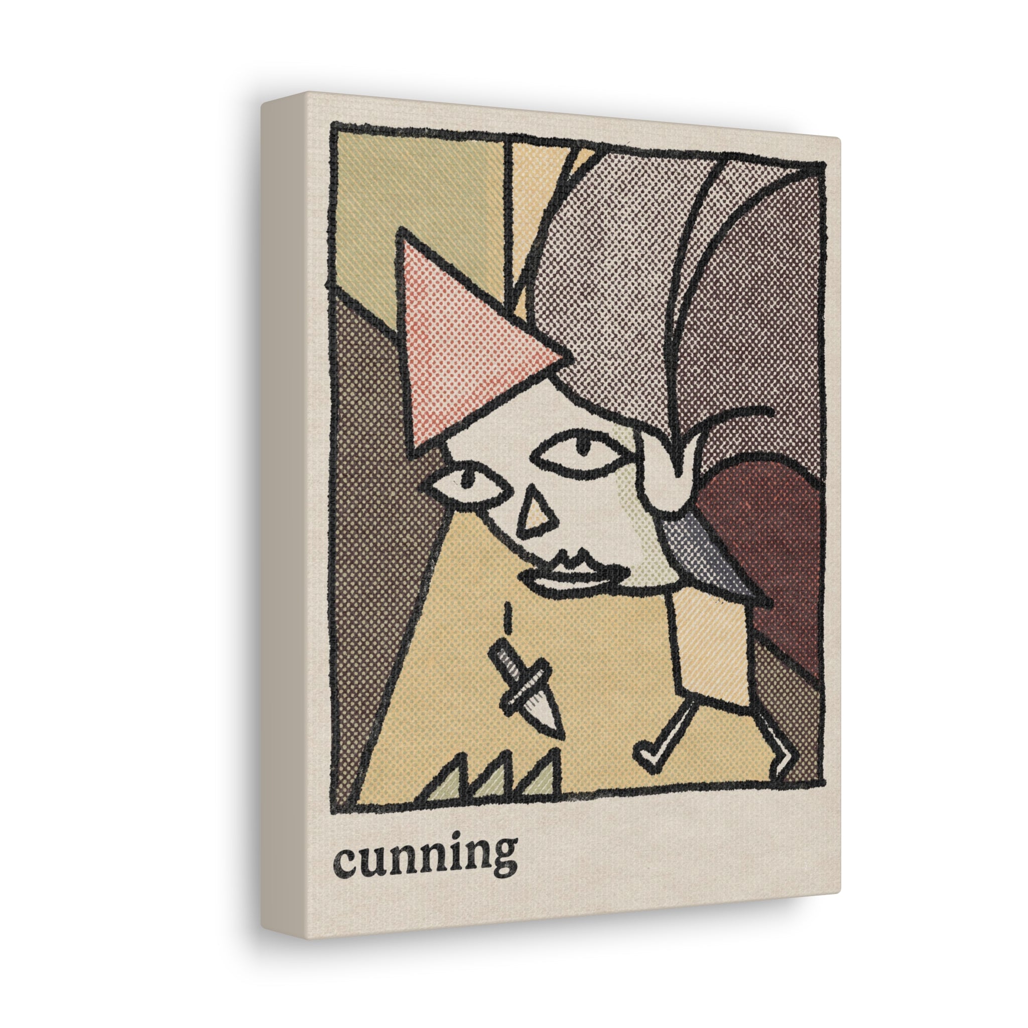 Cunning | Canvas Gallery Wrap - Canvas - Ace of Gnomes - 71326245109547254886