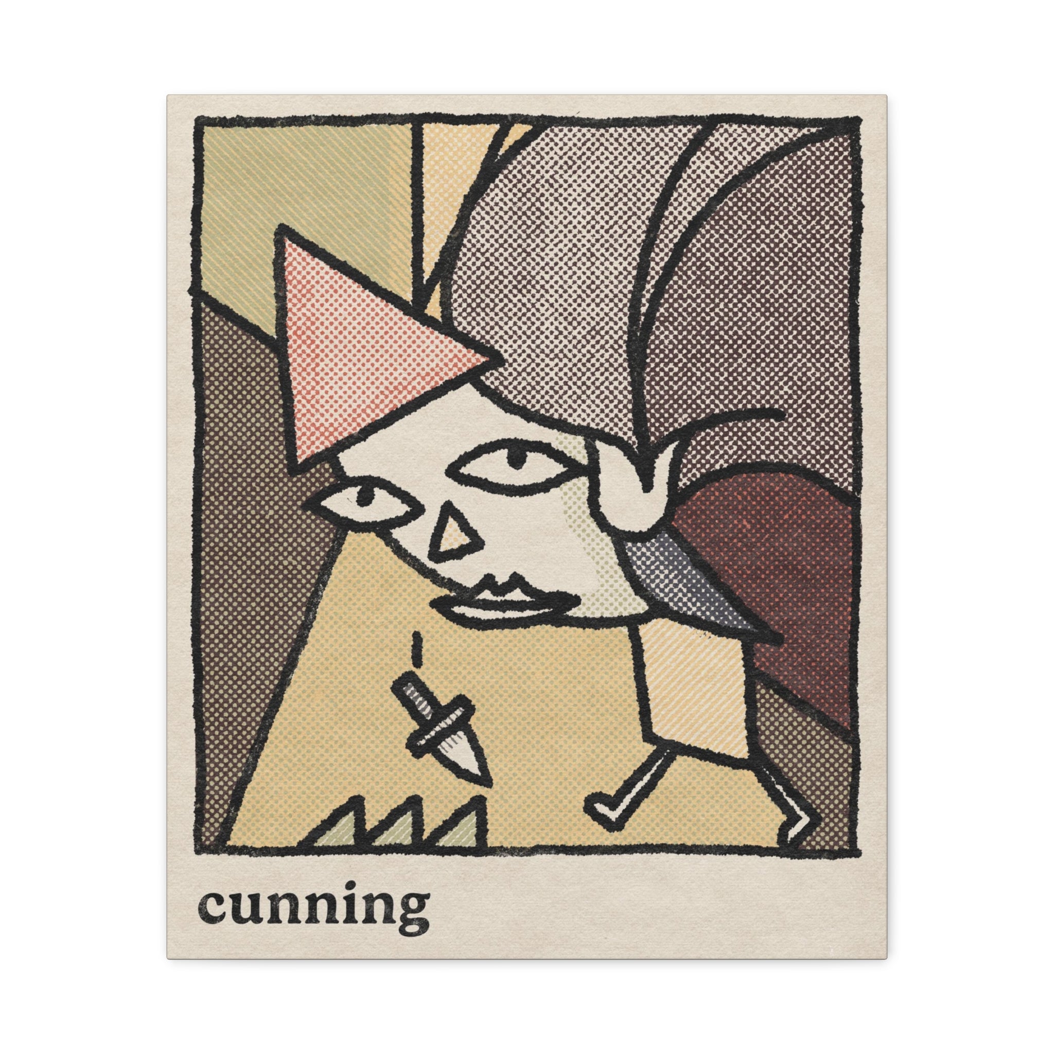 Cunning | Canvas Gallery Wrap - Canvas - Ace of Gnomes - 71326245109547254886