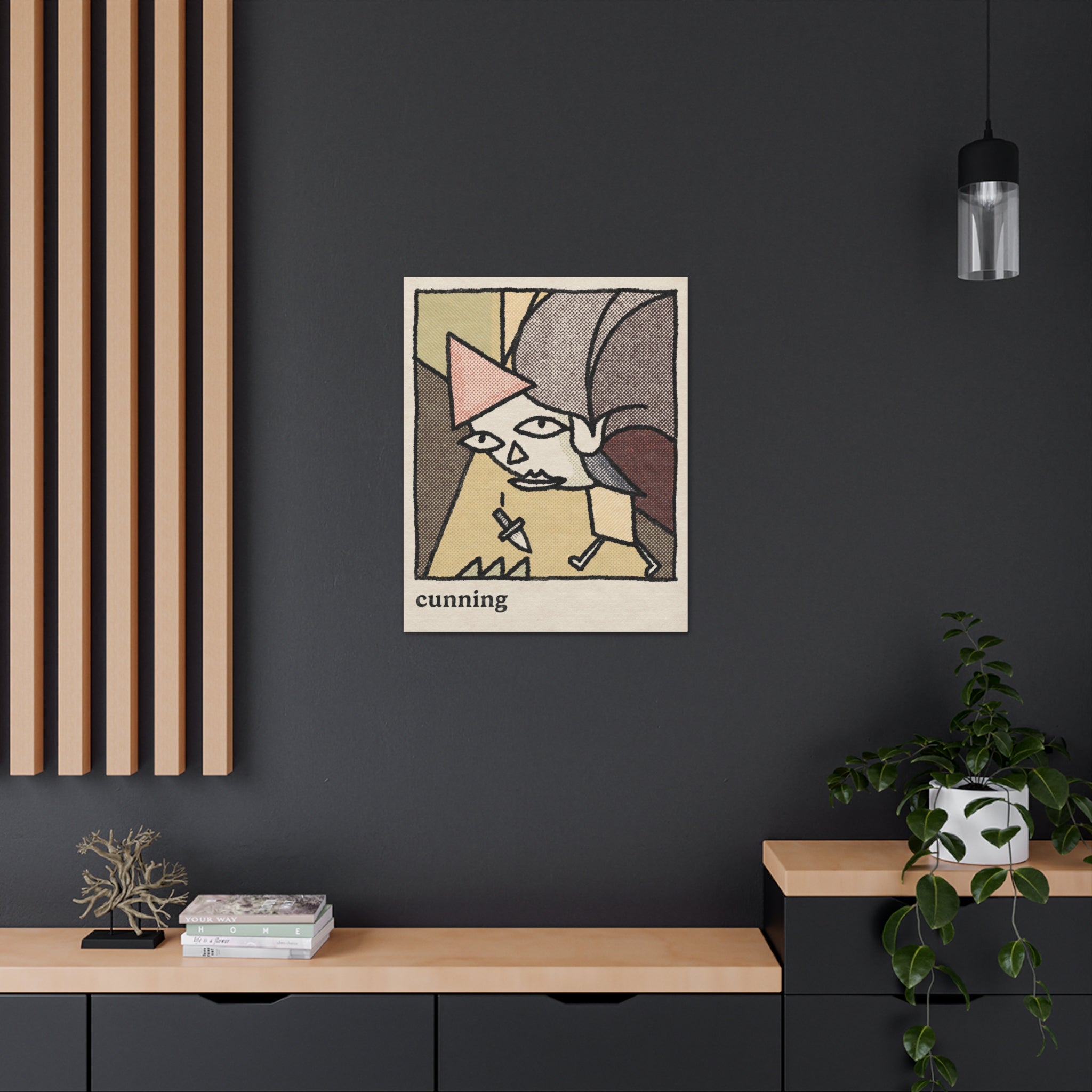 Cunning | Canvas Gallery Wrap - Canvas - Ace of Gnomes - 71326245109547254886