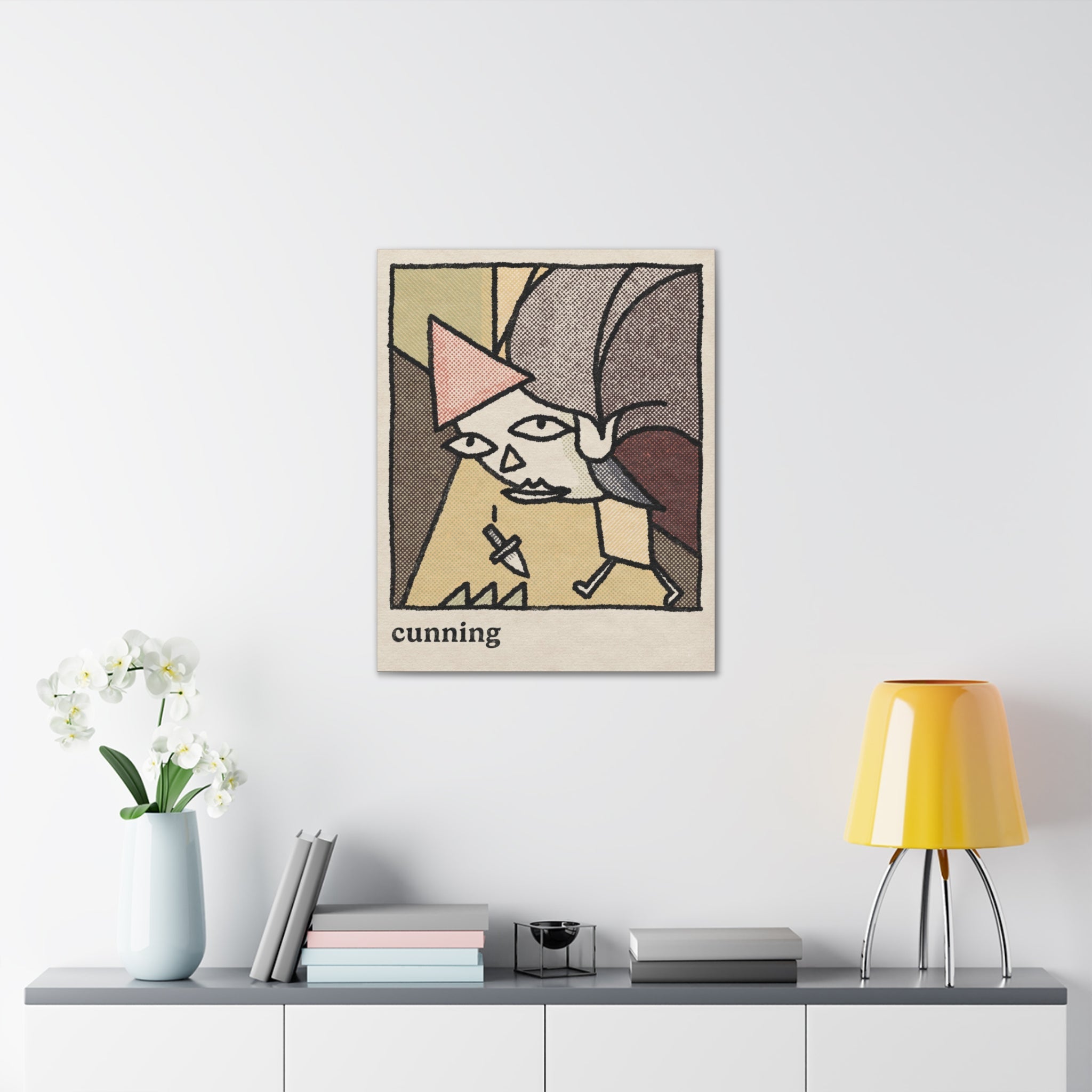 Cunning | Canvas Gallery Wrap - Canvas - Ace of Gnomes - 71326245109547254886