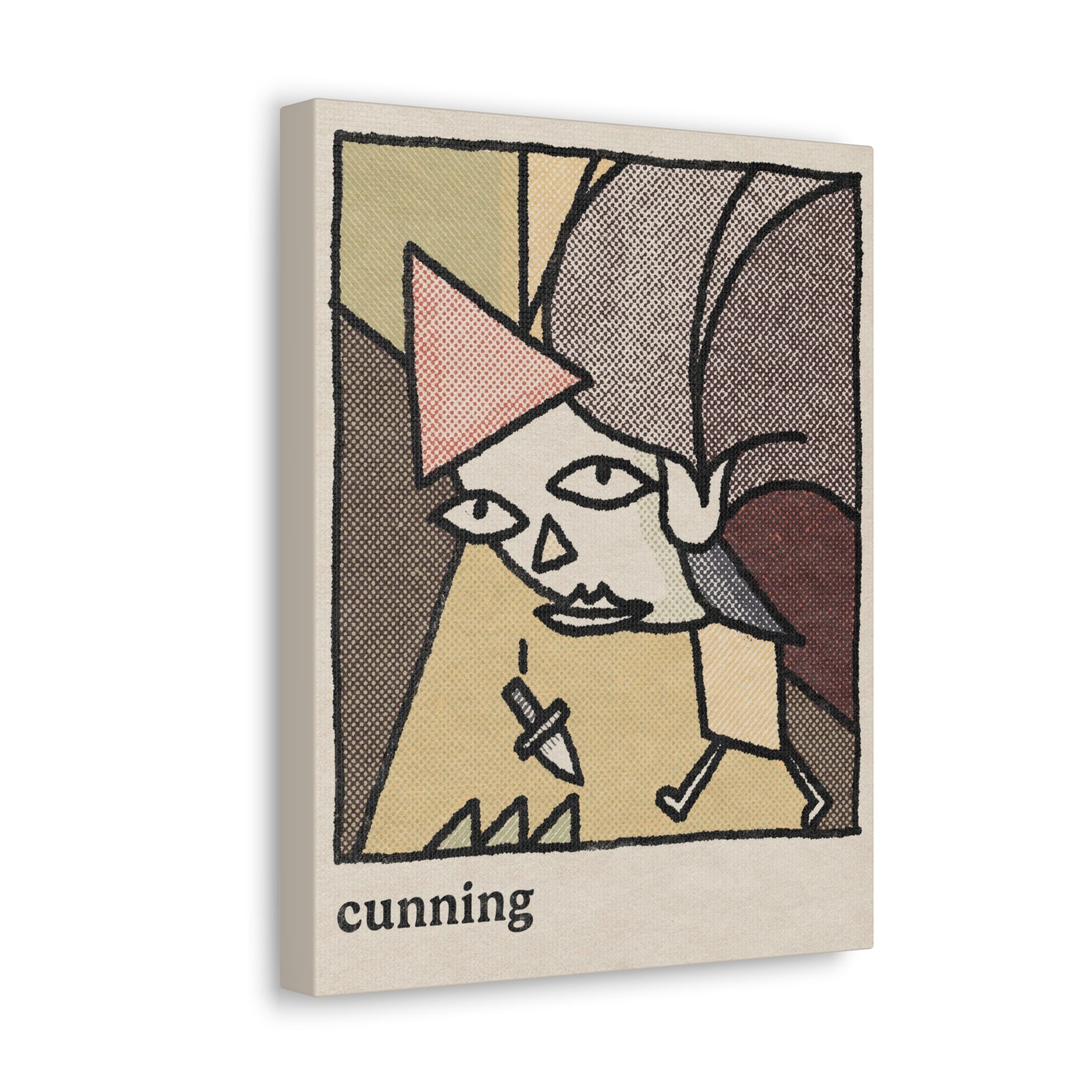 Cunning | Canvas Gallery Wrap - Canvas - Ace of Gnomes - 71326245109547254886
