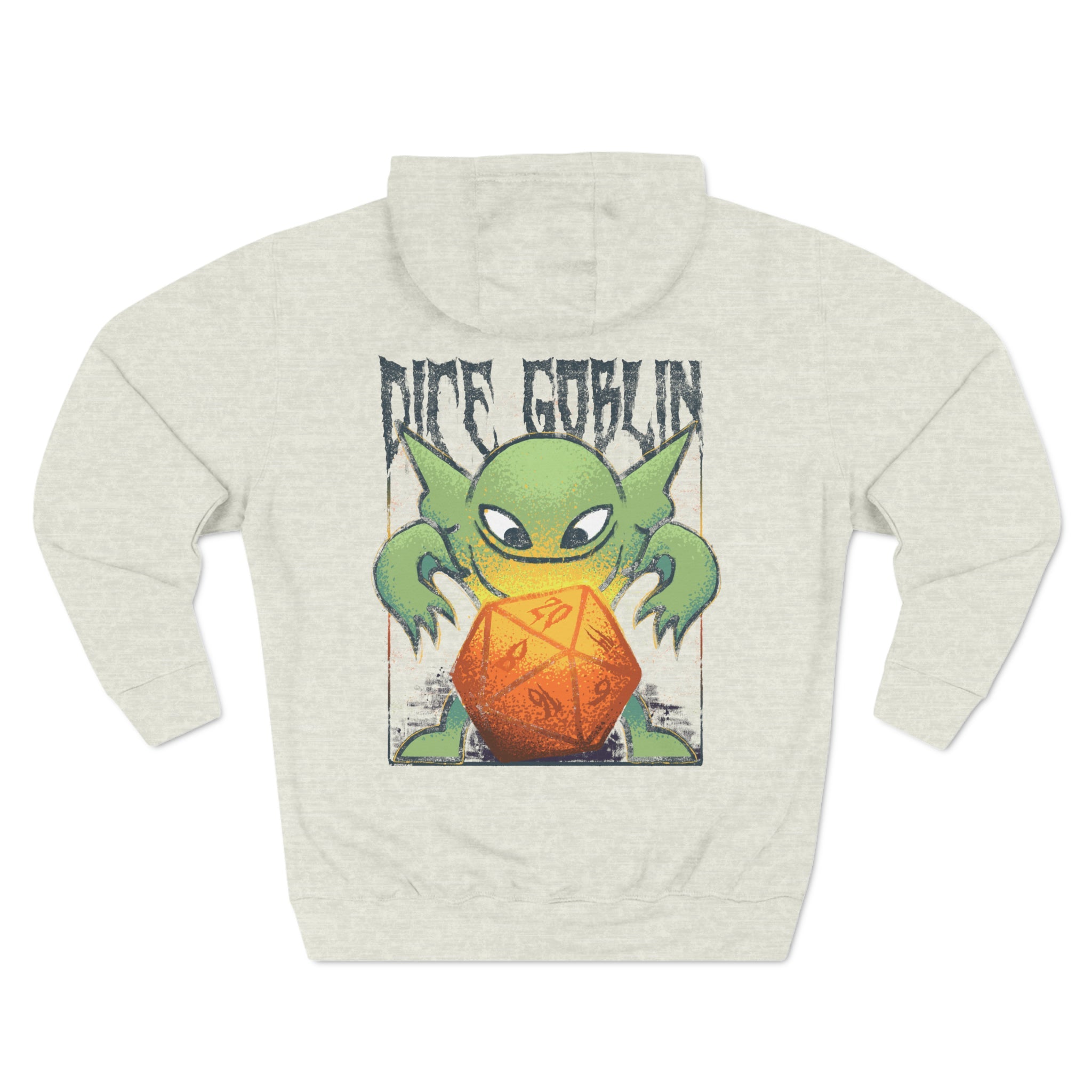 Dice Goblin | Metal | Premium Pullover Hoodie - Hoodie - Ace of Gnomes - 21361111597411376782