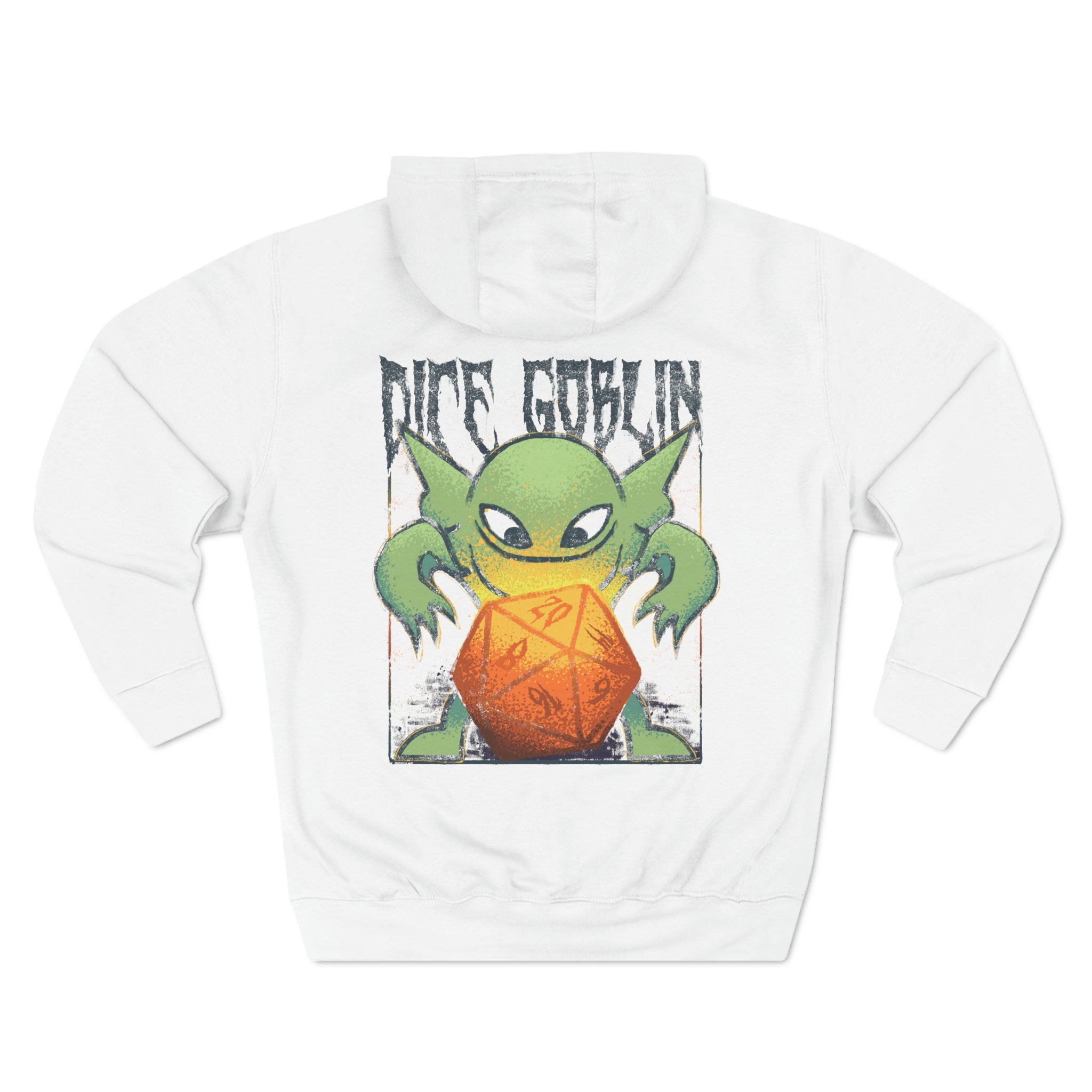 Dice Goblin | Metal | Premium Pullover Hoodie - Hoodie - Ace of Gnomes - 20480270268861756299