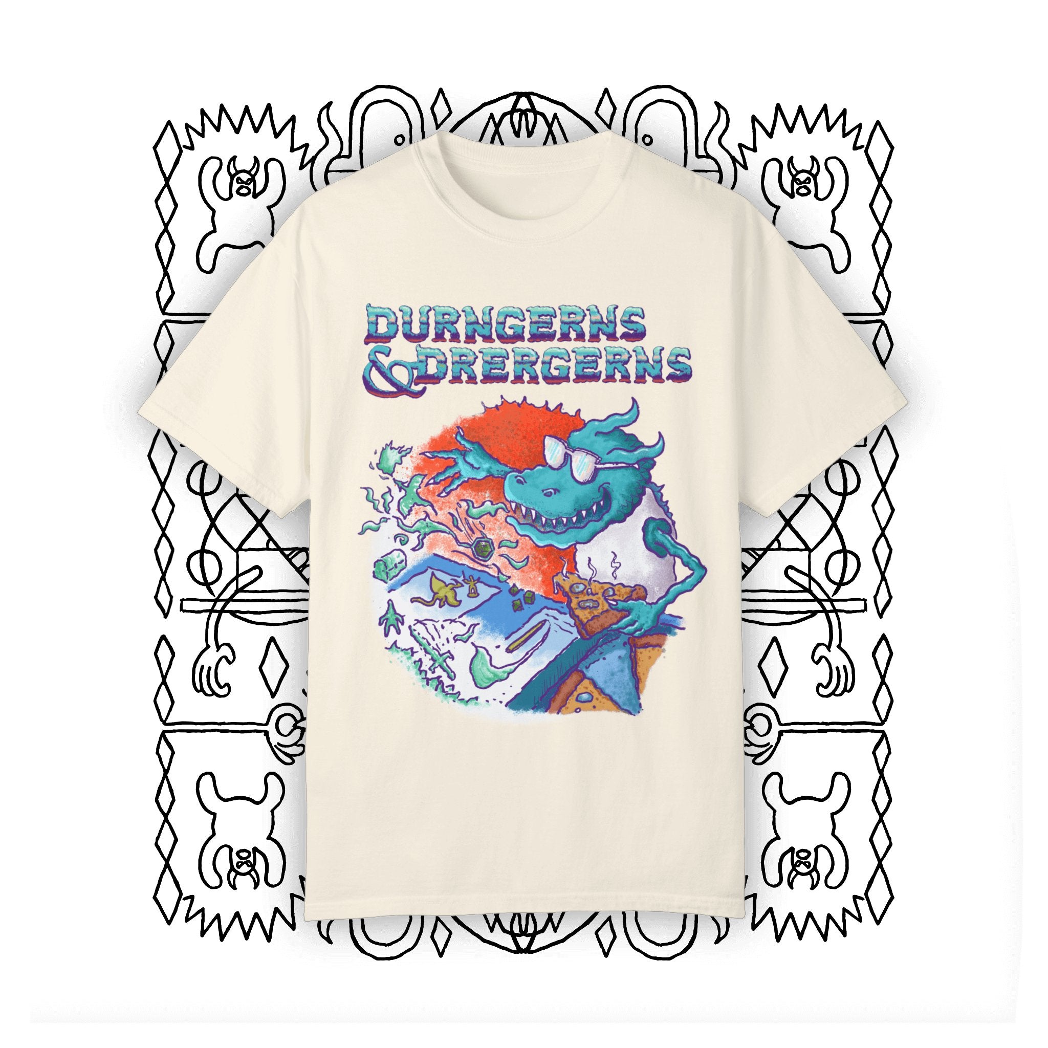 Durngerns & Drergerns | Comfort Colors Premium T-shirt - T-Shirt - Ace of Gnomes - 21603811775054180882