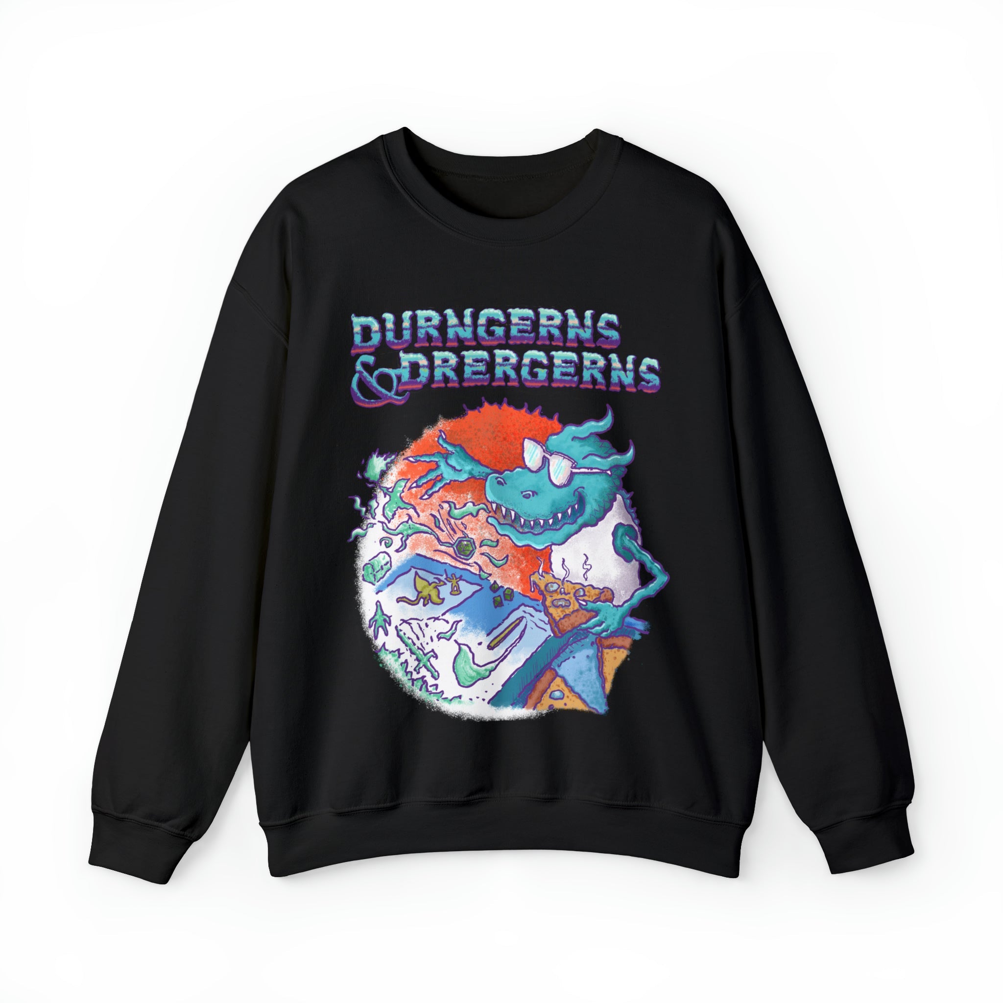 Durngerns & Drergerns | Gildan 18000 Crewneck Sweatshirt - Sweatshirt - Ace of Gnomes - 30260896776243005623
