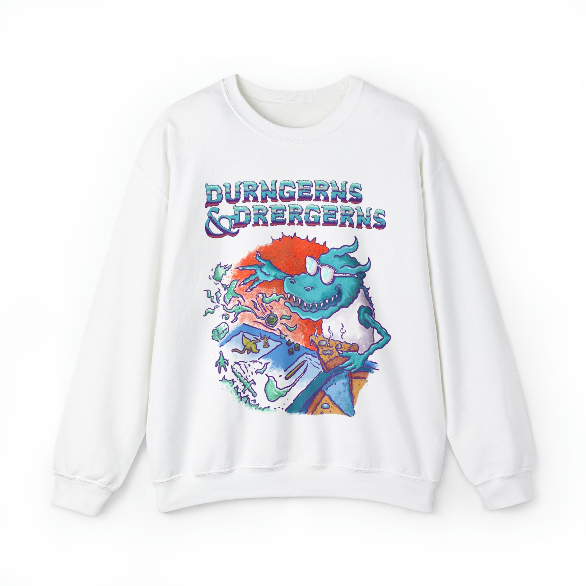 Durngerns & Drergerns | Gildan 18000 Crewneck Sweatshirt - Sweatshirt - Ace of Gnomes - 31432474875093059475
