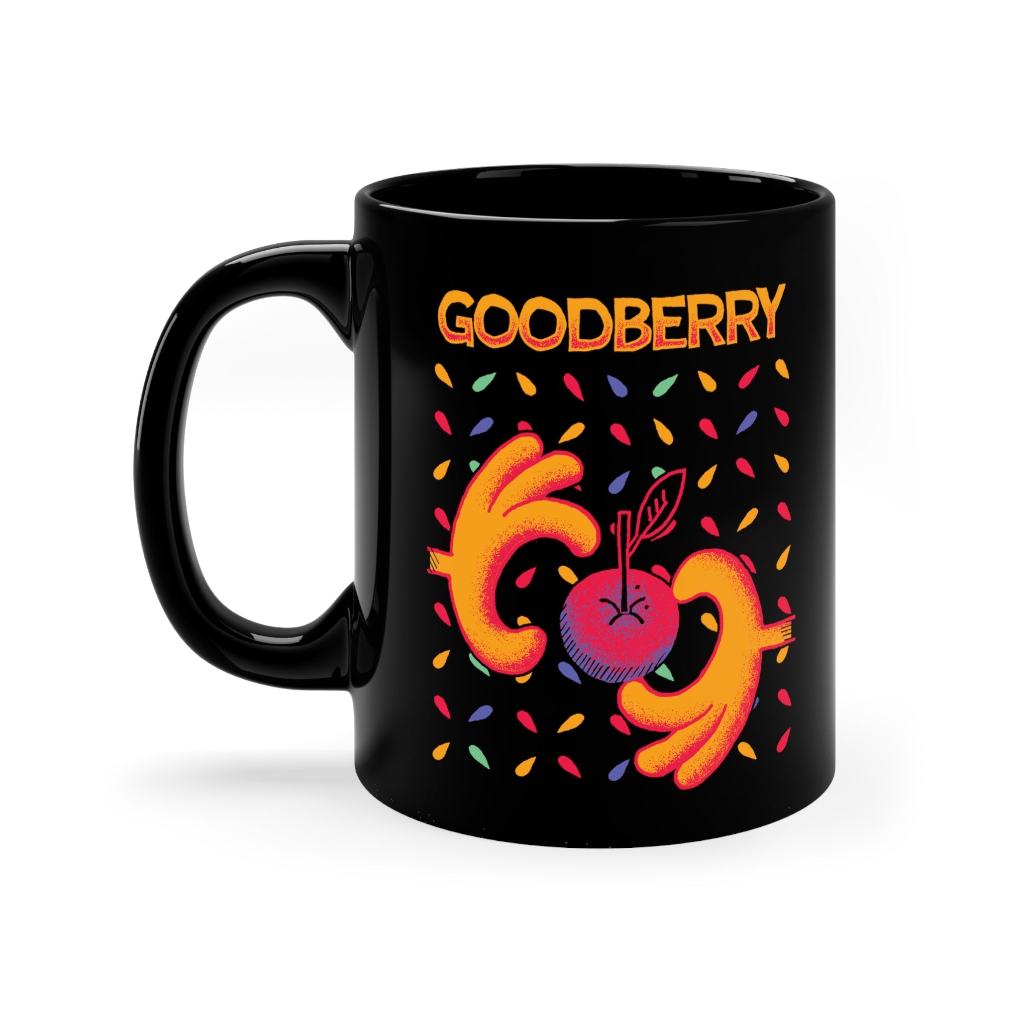 Goodberry | Black Mug 11oz - Mug - Ace of Gnomes - 32712385991218773676