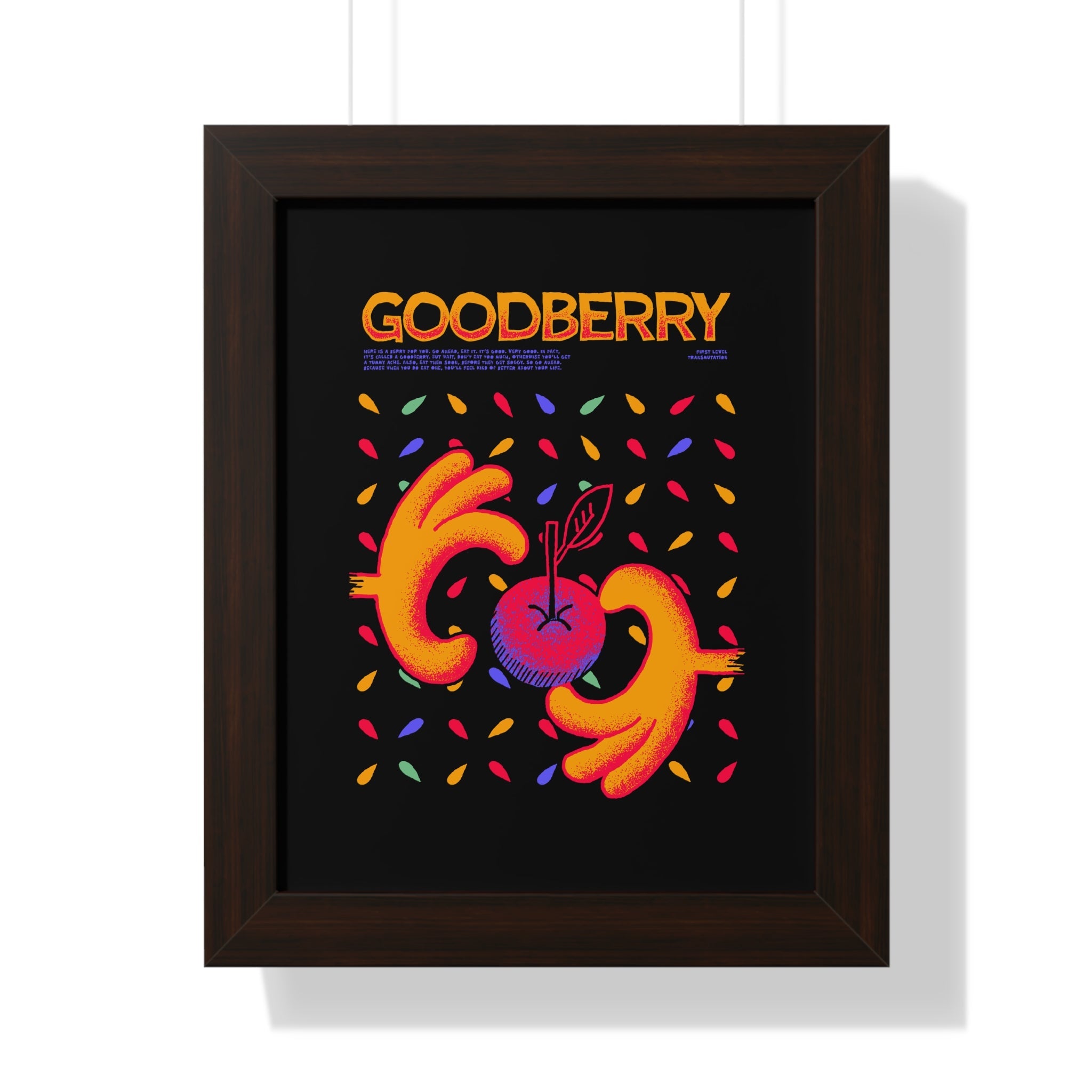 Goodberry | Framed Poster - Framed Poster - Ace of Gnomes - 27814309982865253389