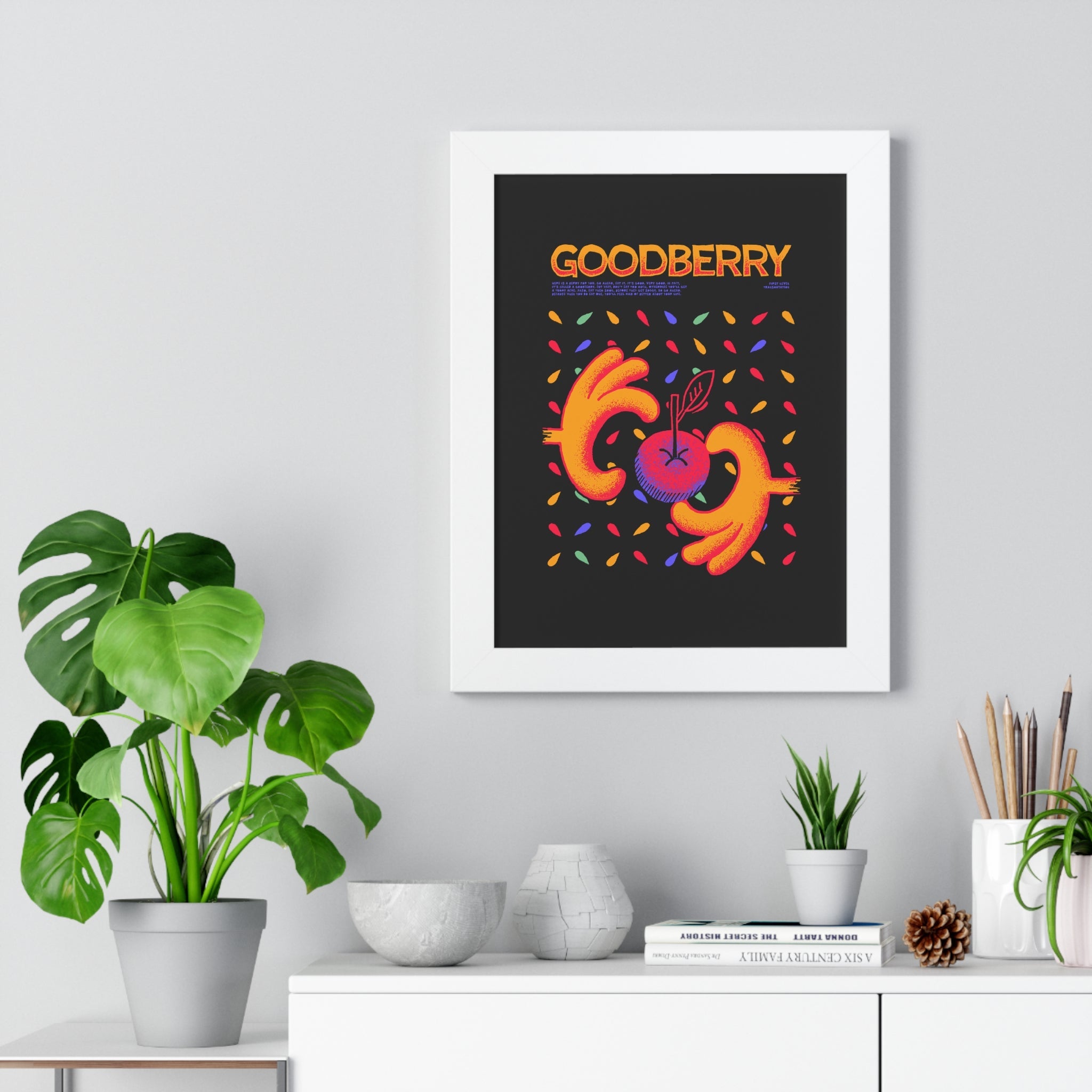 Goodberry | Framed Poster - Framed Poster - Ace of Gnomes - 13340923728198945206
