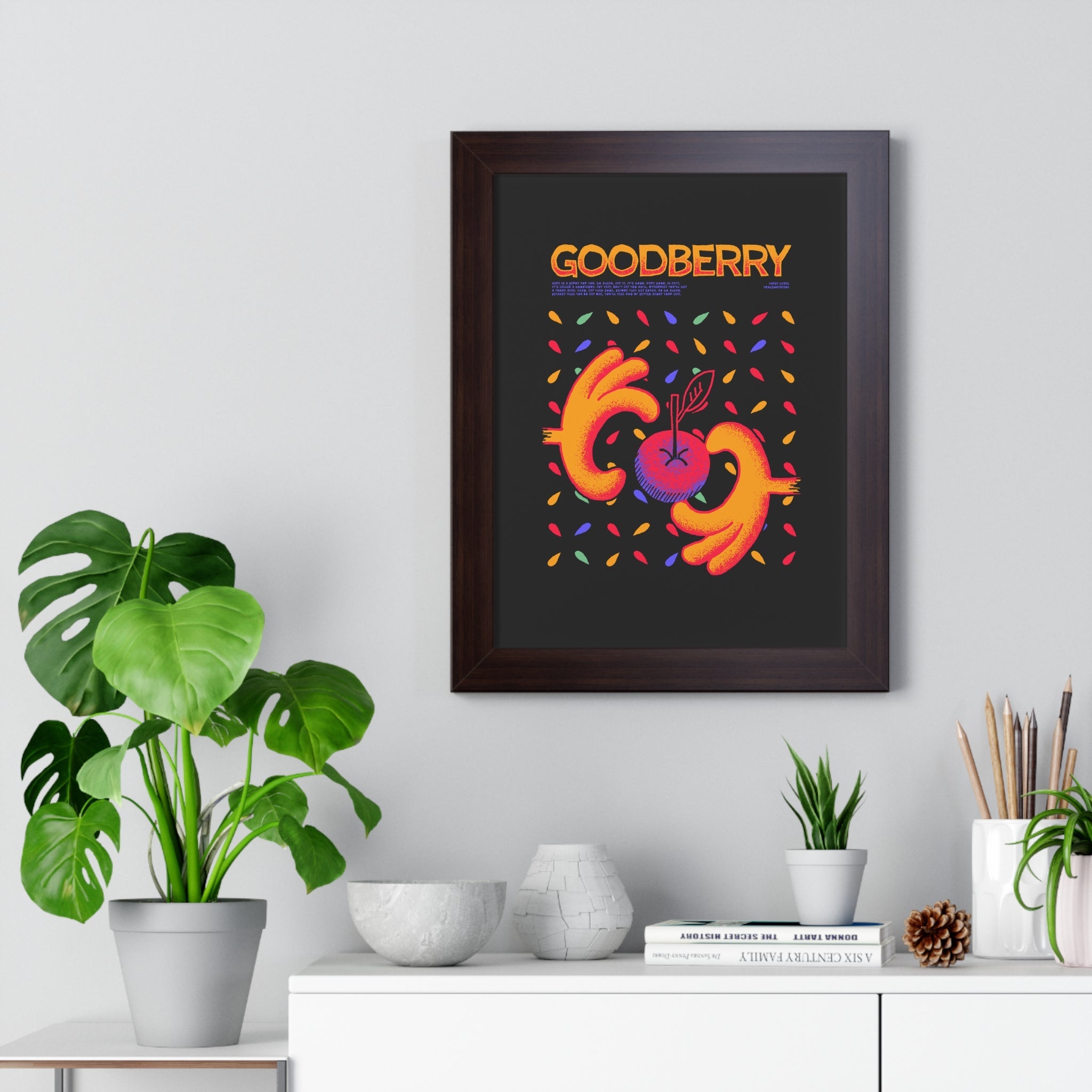 Goodberry | Framed Poster - Framed Poster - Ace of Gnomes - 11221981344749488074