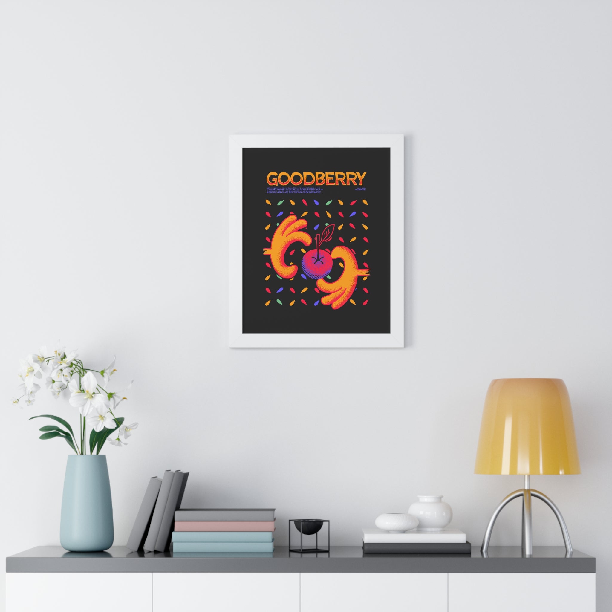 Goodberry | Framed Poster - Framed Poster - Ace of Gnomes - 85100598124068840166