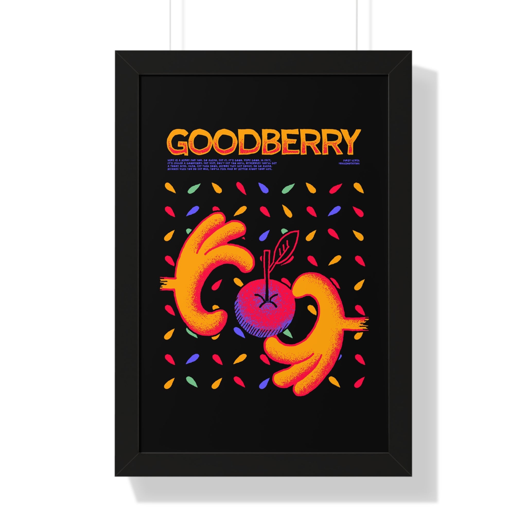 Goodberry | Framed Poster - Framed Poster - Ace of Gnomes - 31920125898934167482