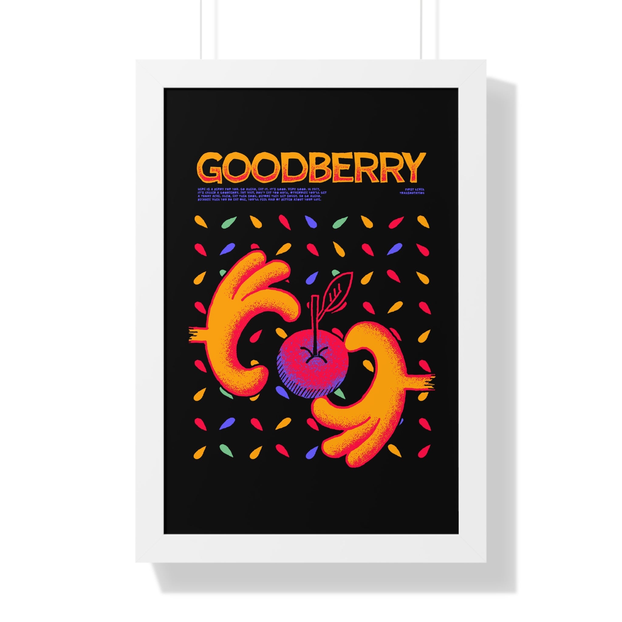 Goodberry | Framed Poster - Framed Poster - Ace of Gnomes - 16199623090909788180