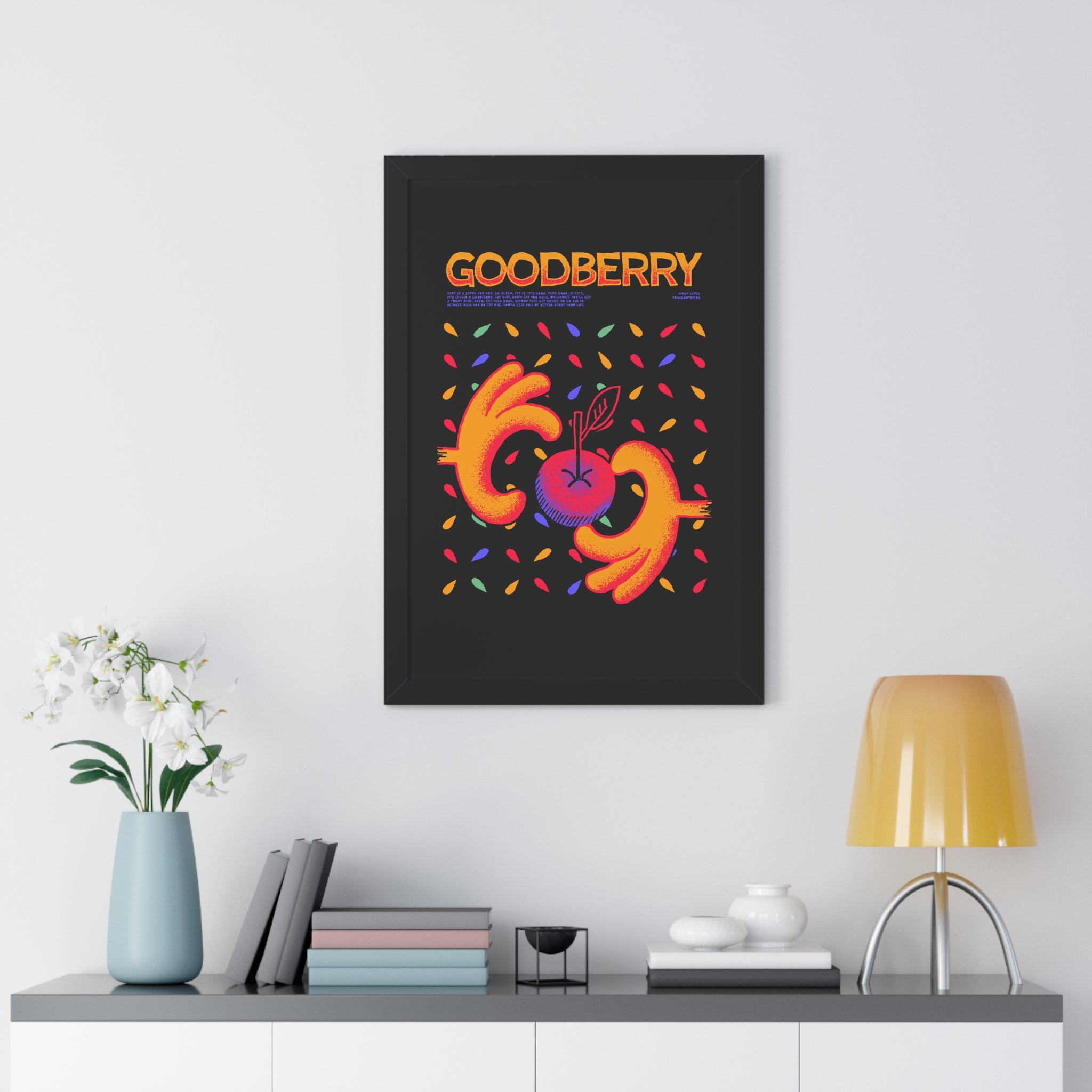 Goodberry | Framed Poster - Framed Poster - Ace of Gnomes - 15559494945426255375