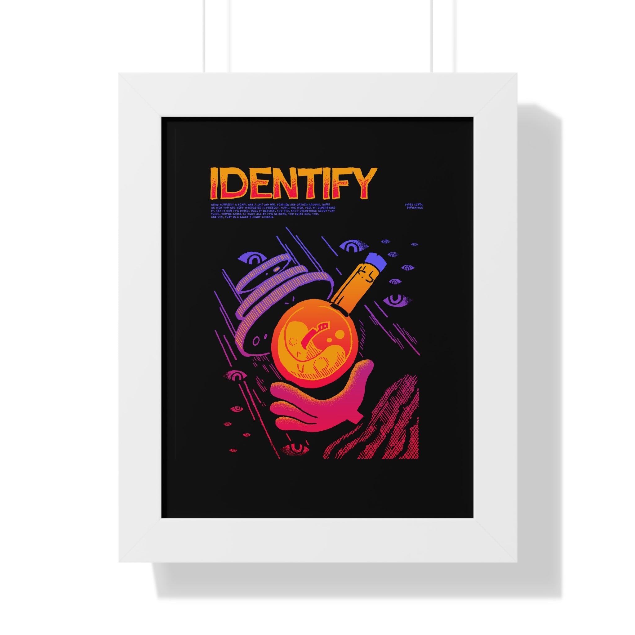 Identify | Framed Poster - Framed Poster - Ace of Gnomes - 82506065289900871015