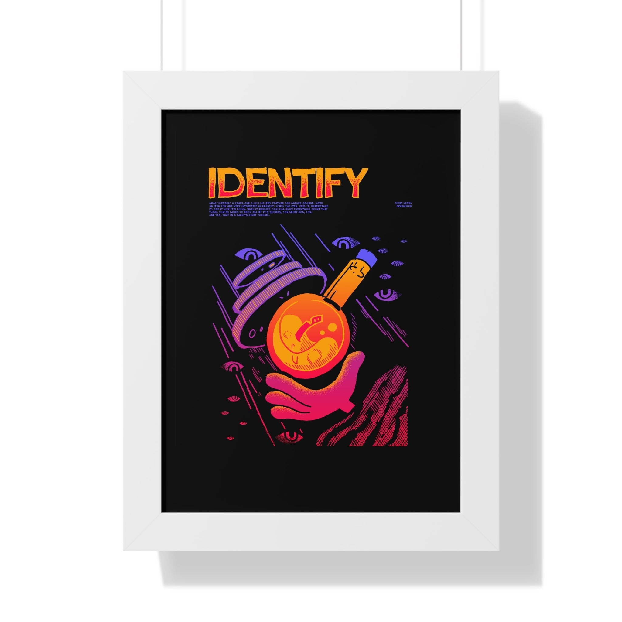 Identify | Framed Poster - Framed Poster - Ace of Gnomes - 24095920892446424020