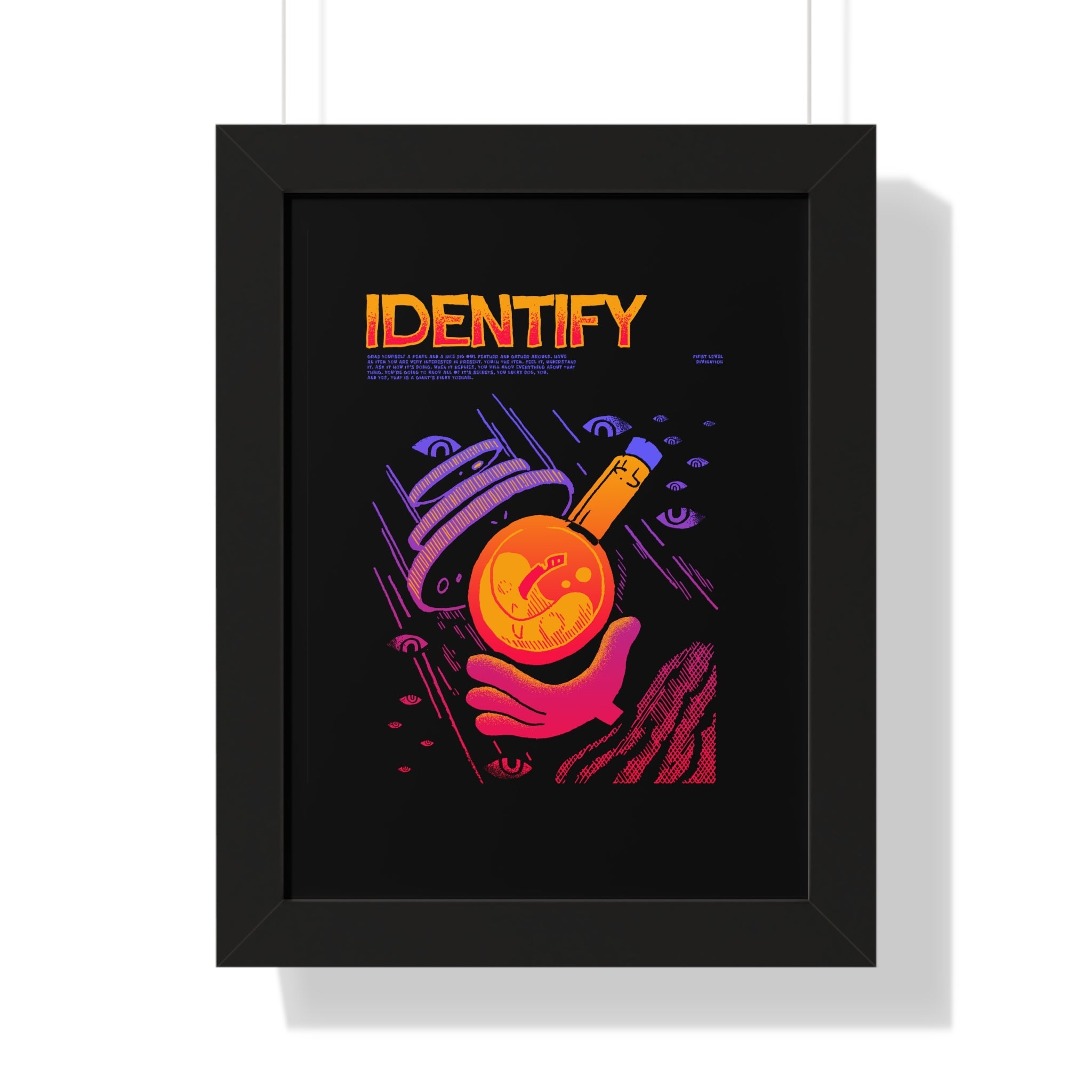 Identify | Framed Poster - Framed Poster - Ace of Gnomes - 20352240967411688527