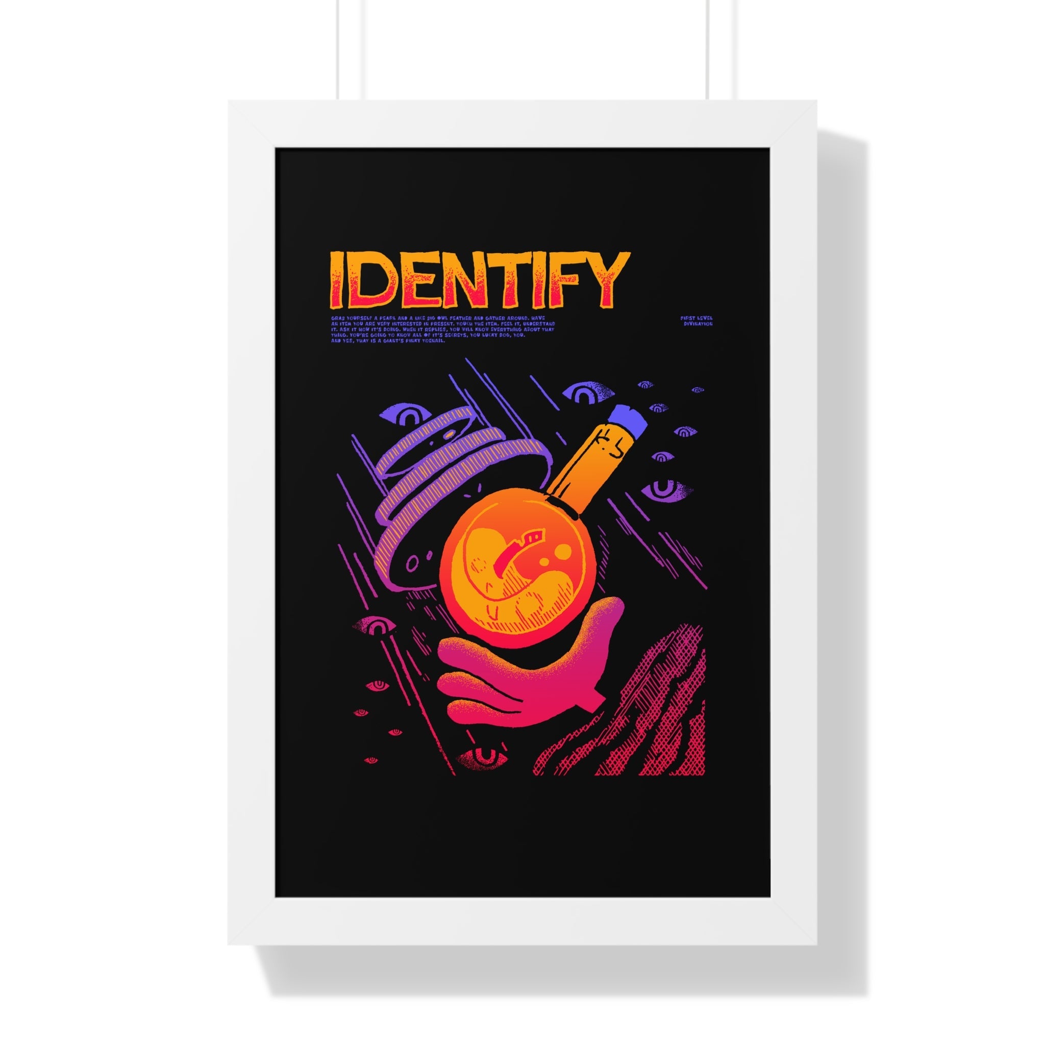 Identify | Framed Poster - Framed Poster - Ace of Gnomes - 24455656741203784580