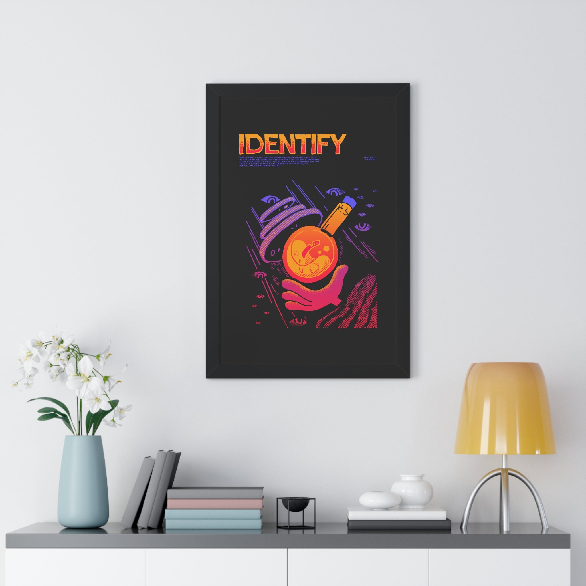 Identify | Framed Poster - Framed Poster - Ace of Gnomes - 18529739692701442962