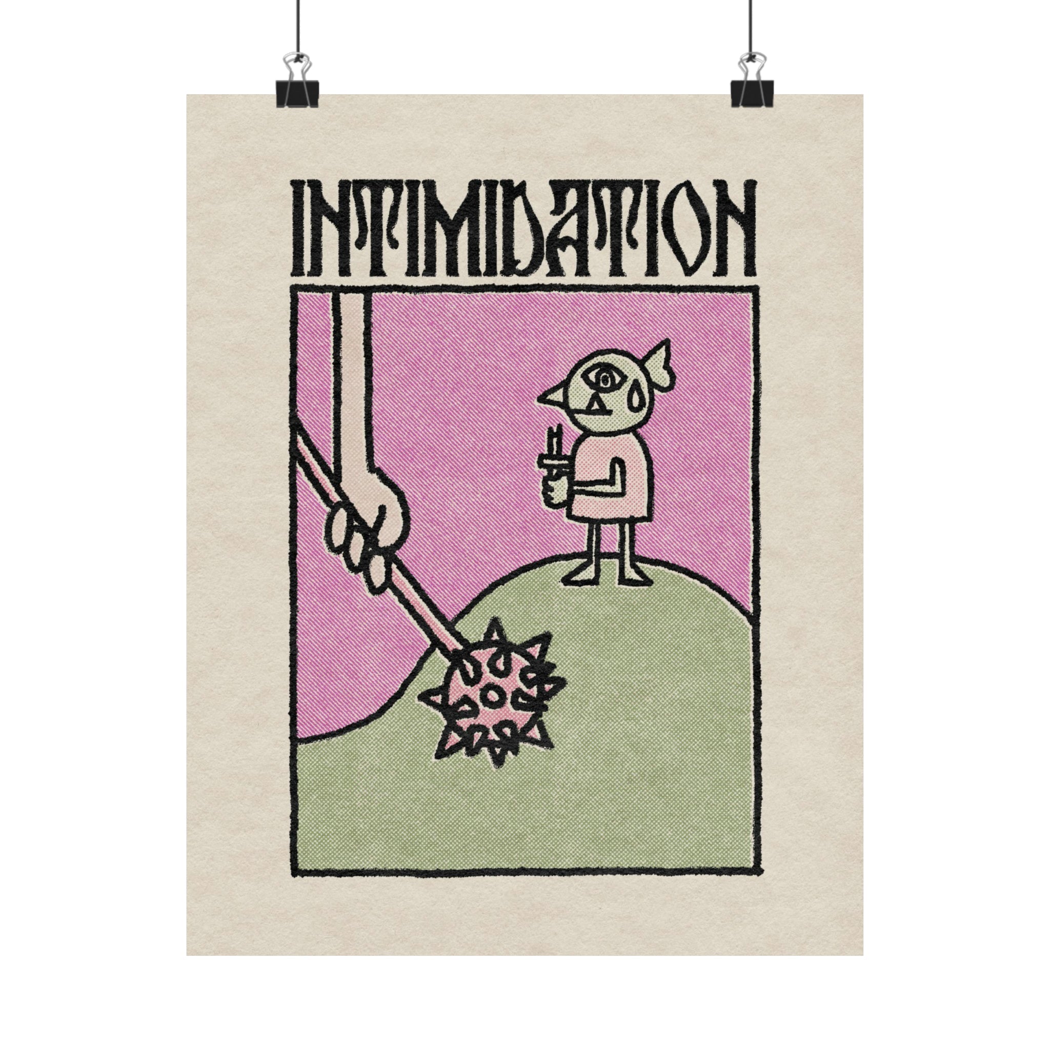 Intimidation | Premium Matte Poster - Poster - Ace of Gnomes - 36517751120118098771