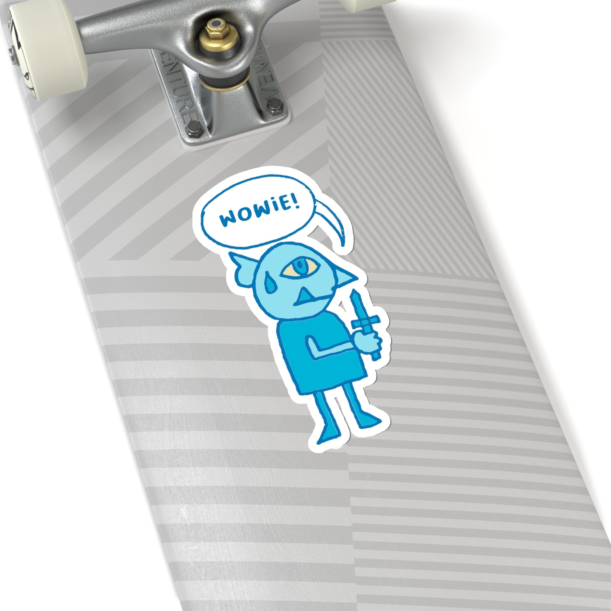 Little Goblin Sticker: Blue - Paper products - Ace of Gnomes - 19416206024214491891