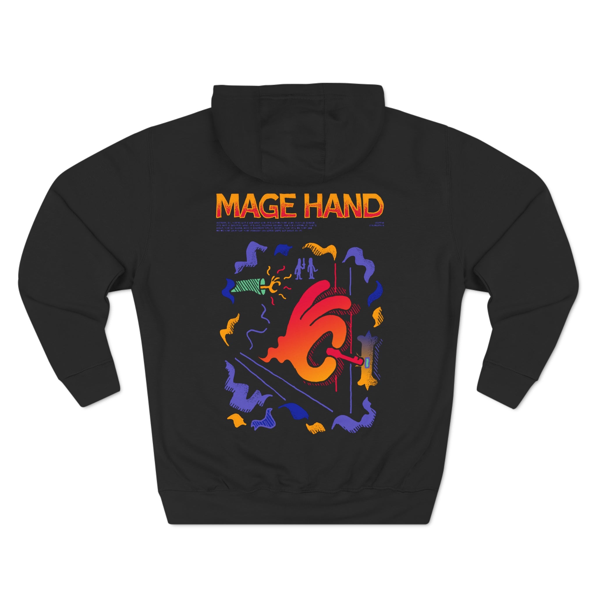 Mage Hand | Premium Pullover Hoodie - Hoodie - Ace of Gnomes - 22617678486884949118