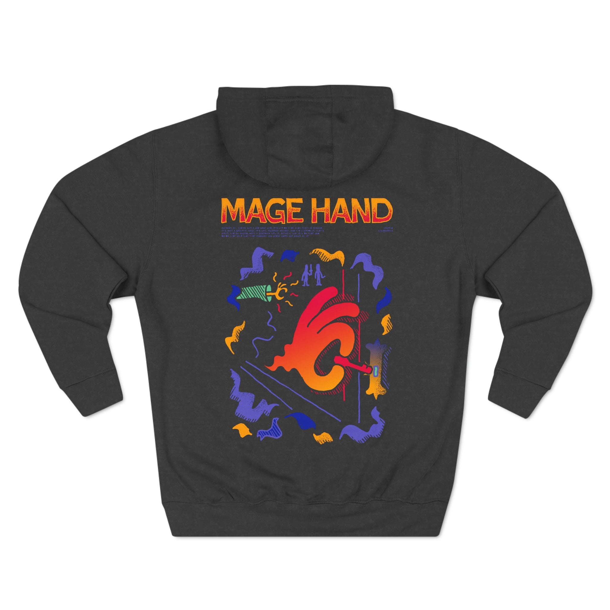 Mage Hand | Premium Pullover Hoodie - Hoodie - Ace of Gnomes - 29207448981980730499