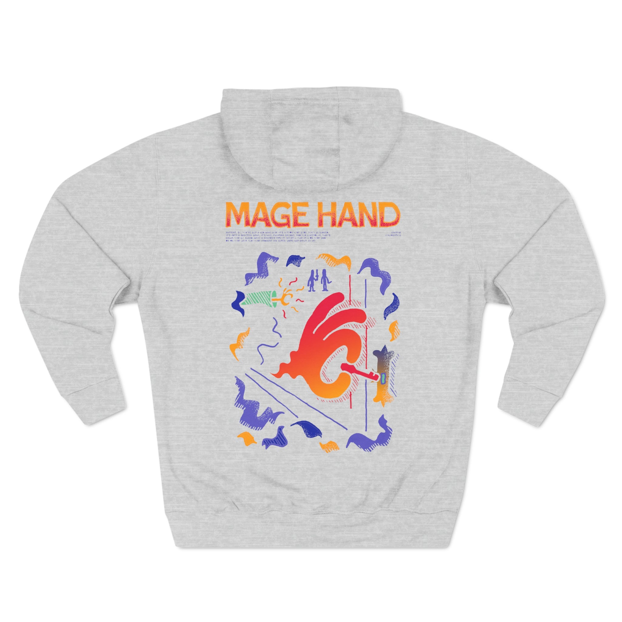 Mage Hand | Premium Pullover Hoodie - Hoodie - Ace of Gnomes - 32592465886517772797