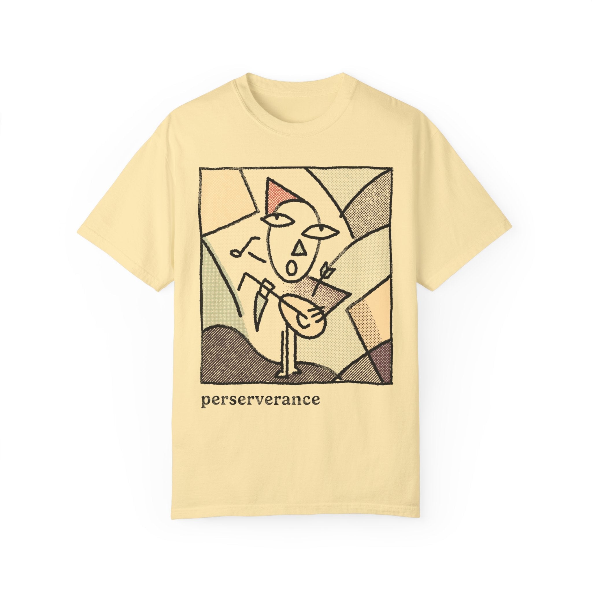 Perserverance | Comfort Colors Premium T-shirt - T-Shirt - Ace of Gnomes - 25938732932218301634